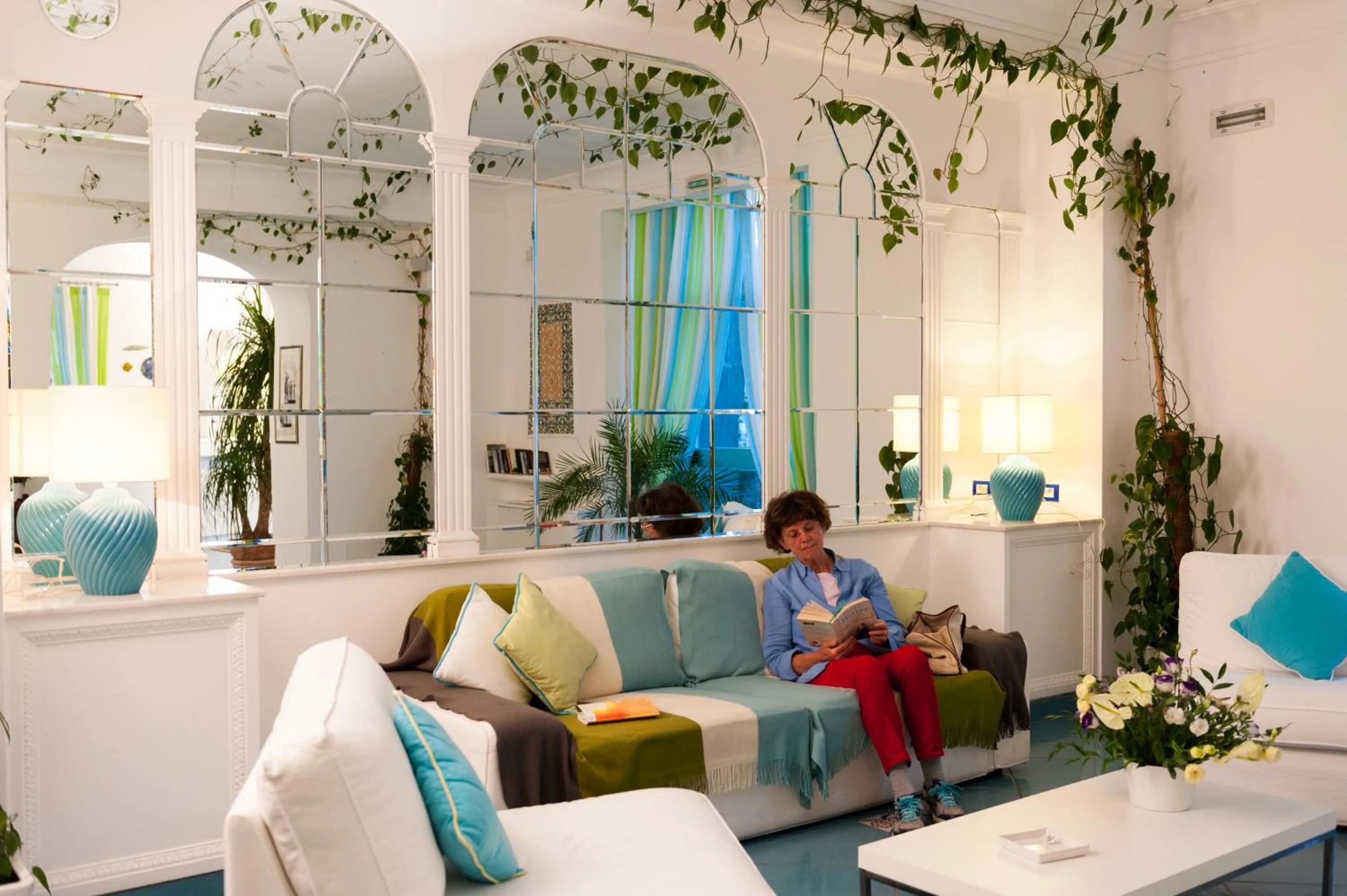 Lobby or reception in Hotel Panorama