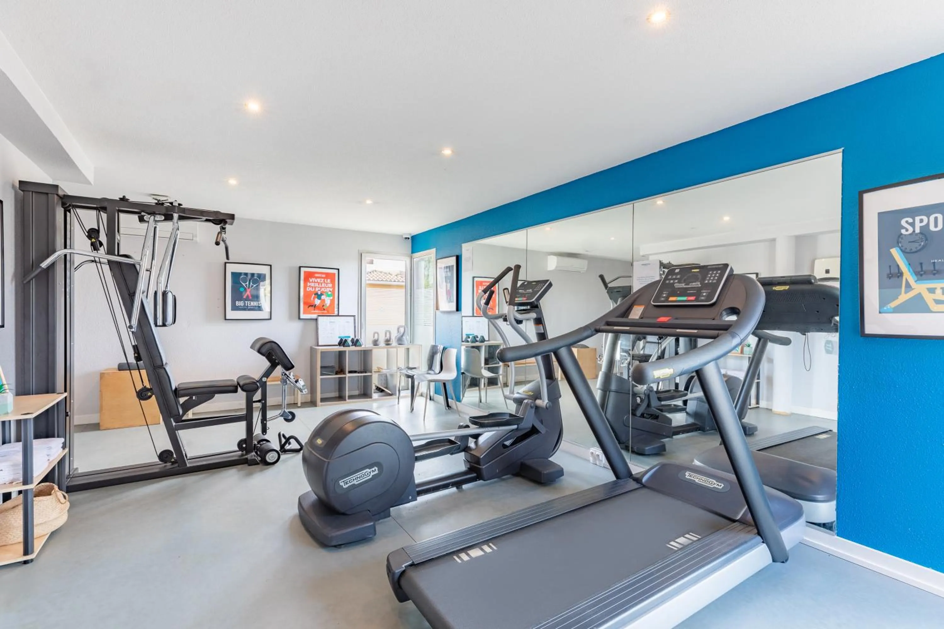 Fitness centre/facilities in Appart'City Classic Toulouse Saint-Simon