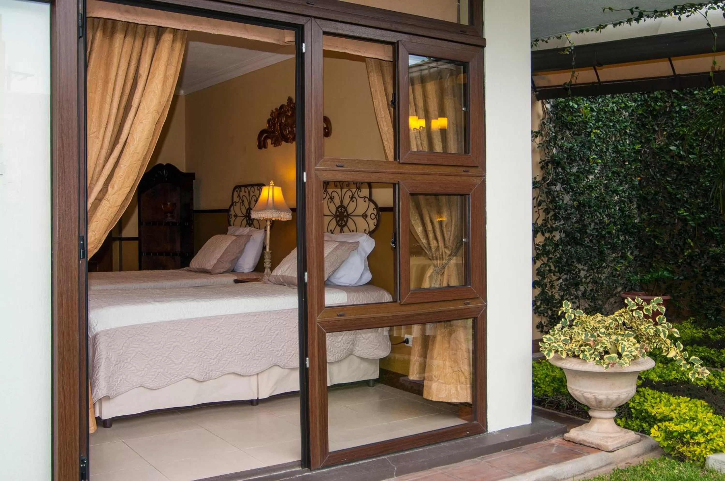 Bed in Hostal Villa Toscana