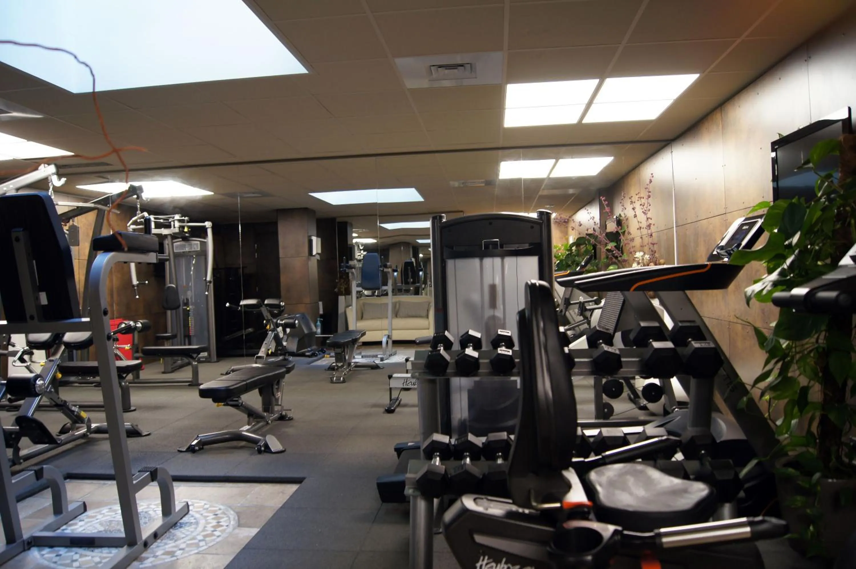 Fitness centre/facilities in La Villa Mazarin