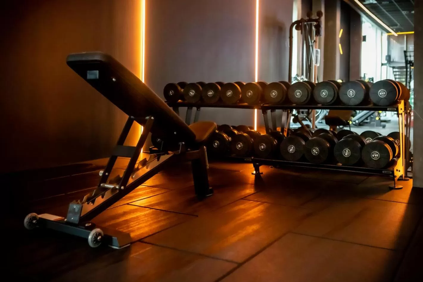 Fitness centre/facilities in Home Hotel Mektagonen