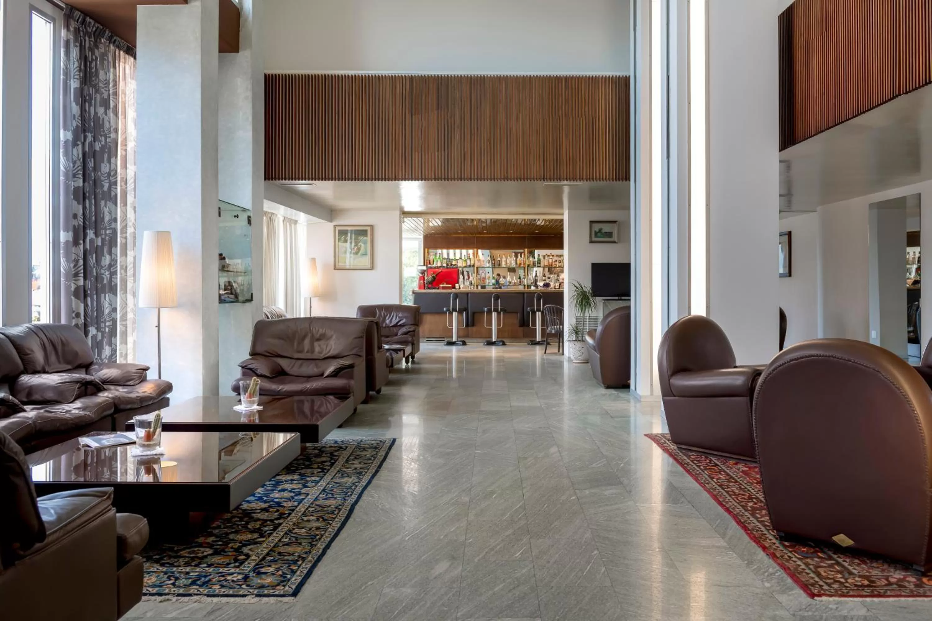 Lobby or reception in Hotel Bellevue