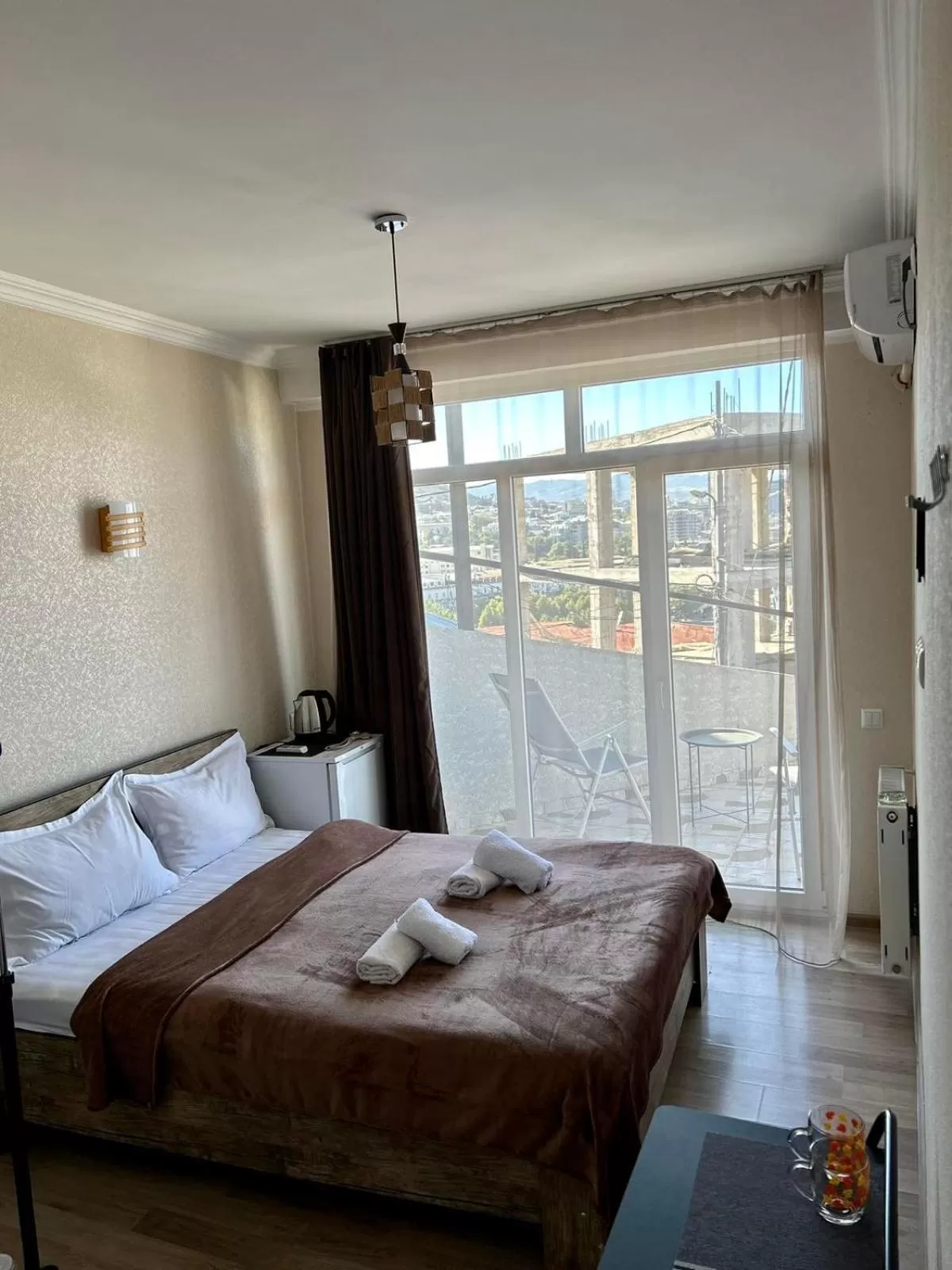 Bed in Hotel Marioni