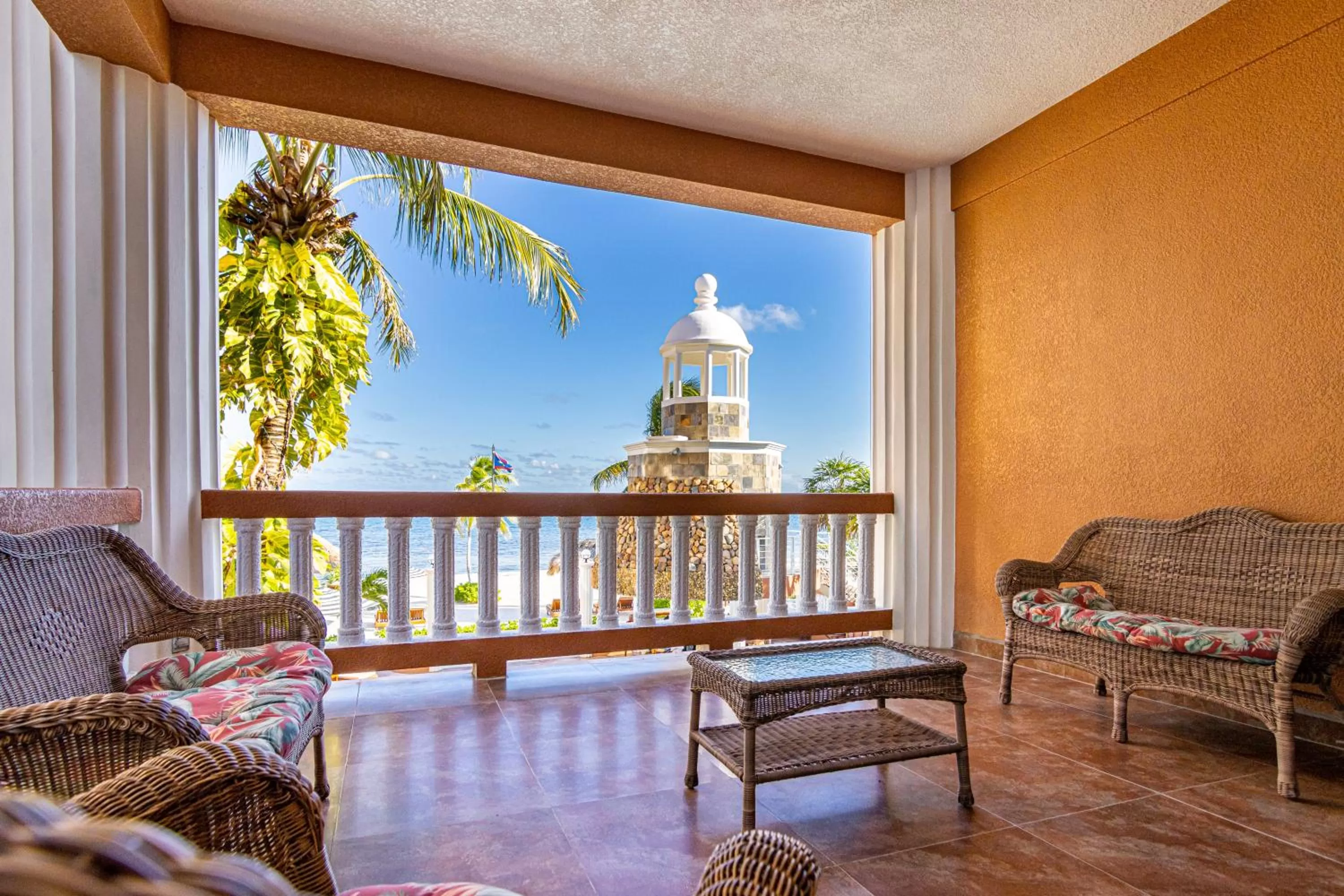 Patio in Lighthouse Beach Villas