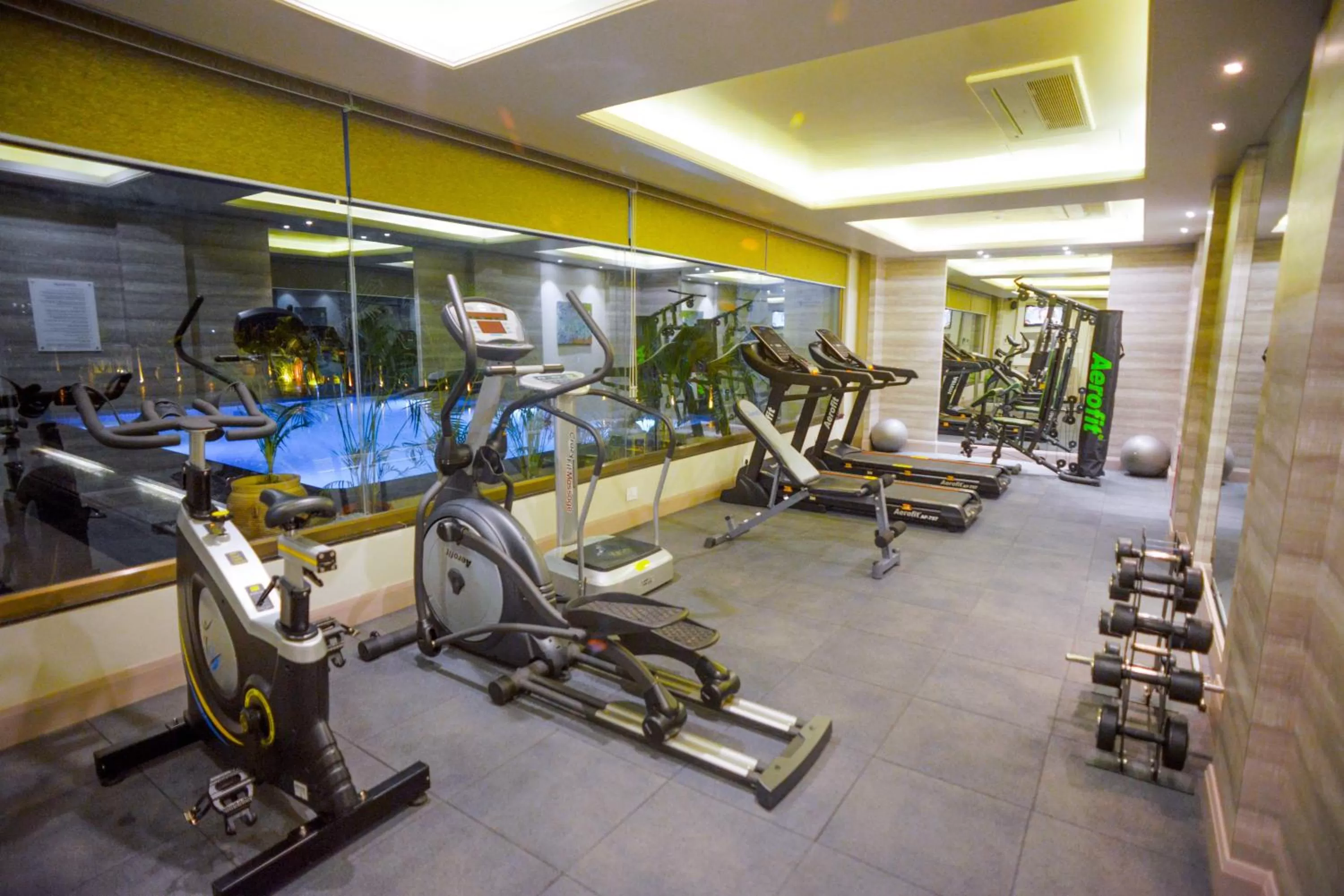 Fitness centre/facilities in Efcee Sarovar Premiere Bhavnagar