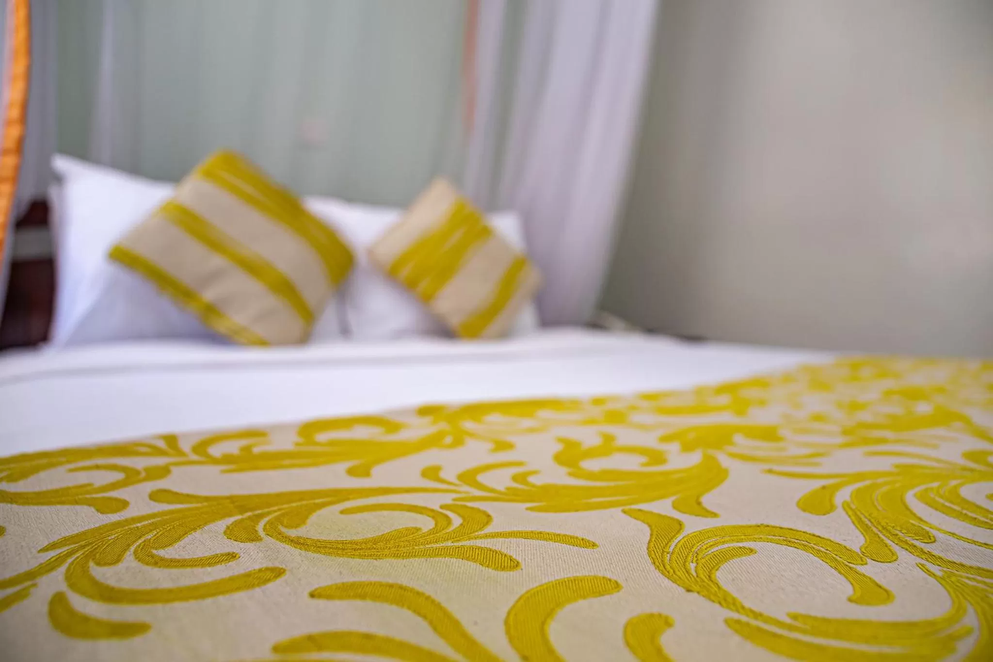 Photo of the whole room, Bed in Desmond Tutu Conference Centre