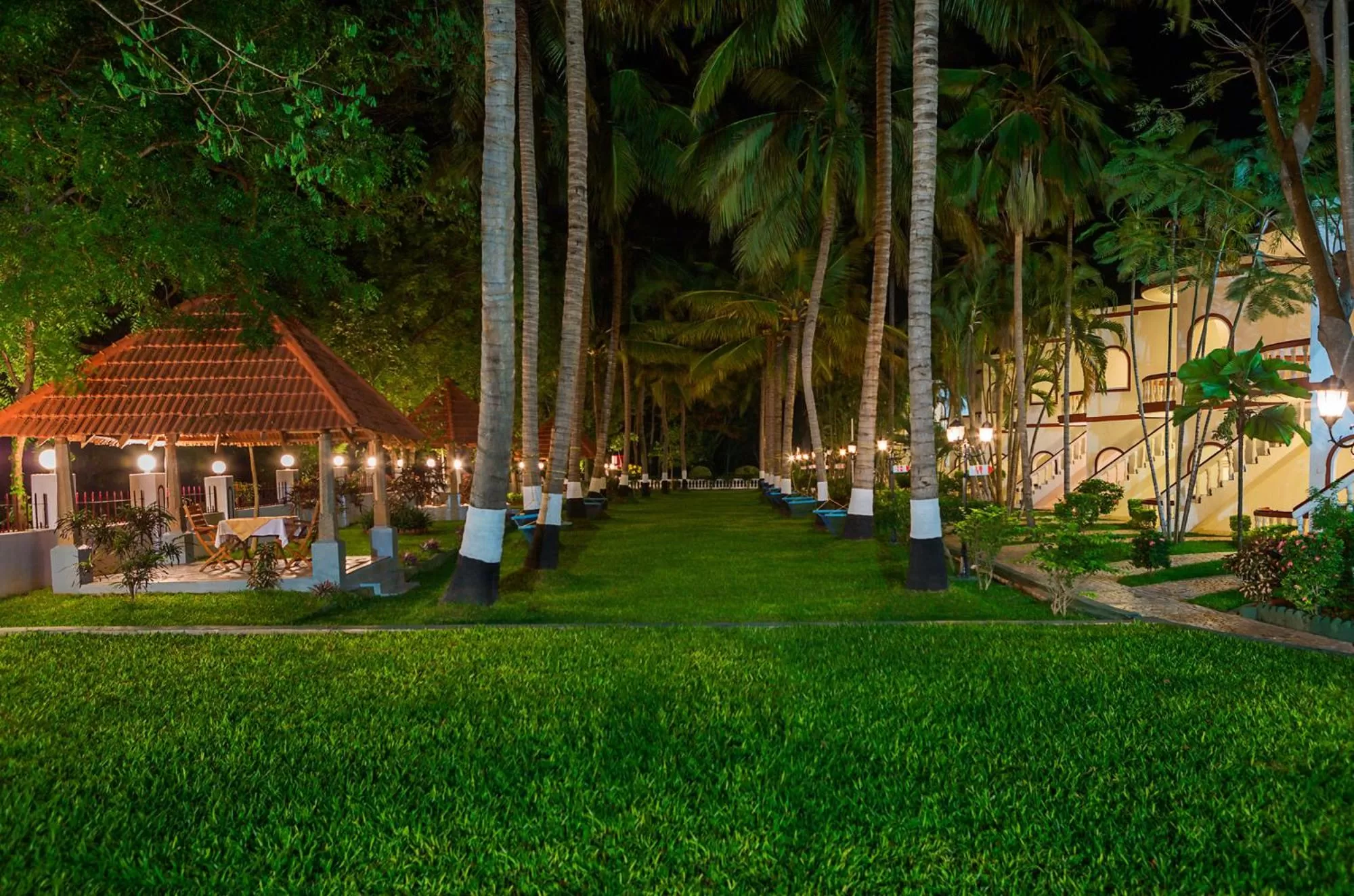 Night, Garden in GReaT Trails Riverview Thanjavur By GRT Hotels
