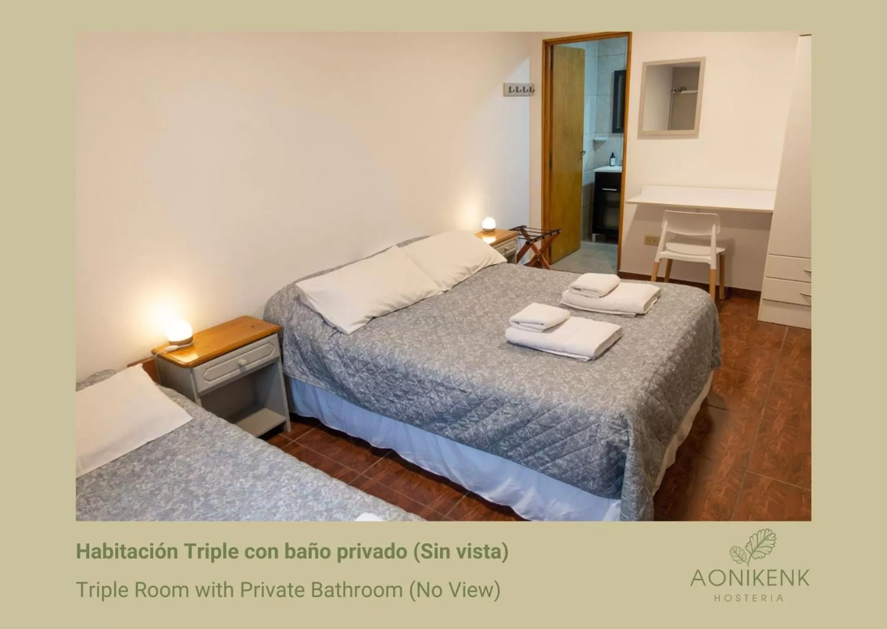 Photo of the whole room, Bed in Hostería Aonikenk