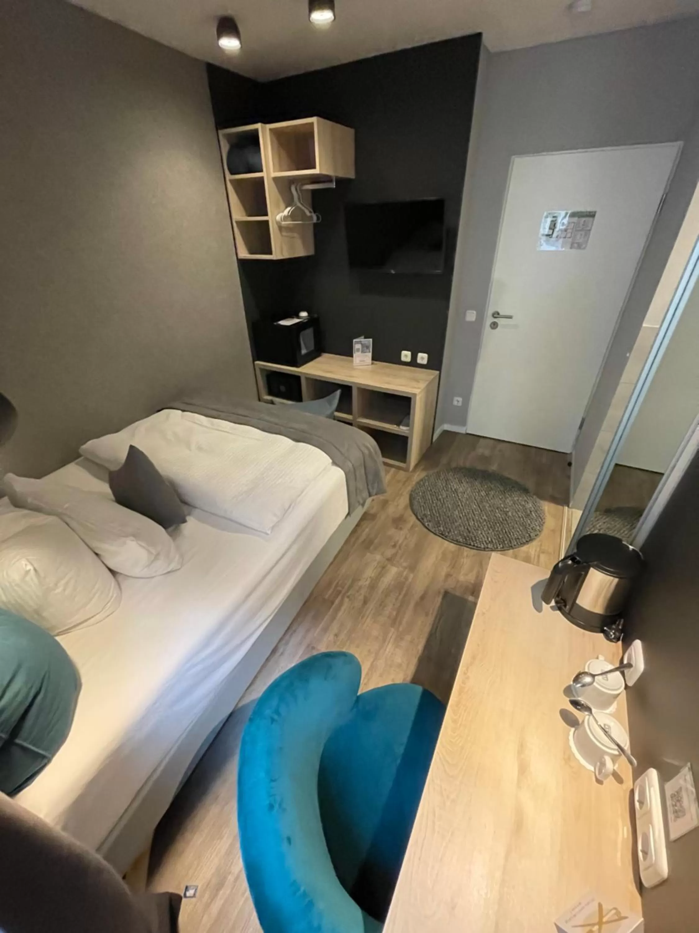 Photo of the whole room, Bed in Hotel Falkenturm