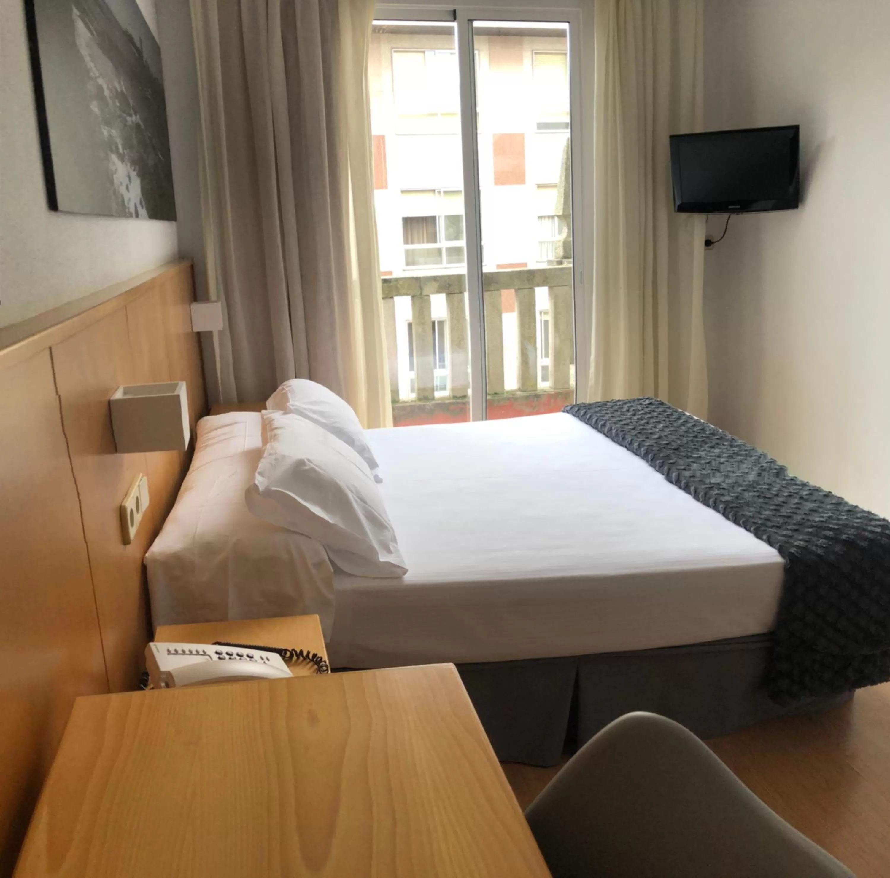 Bed in Hotel del Mar Vigo