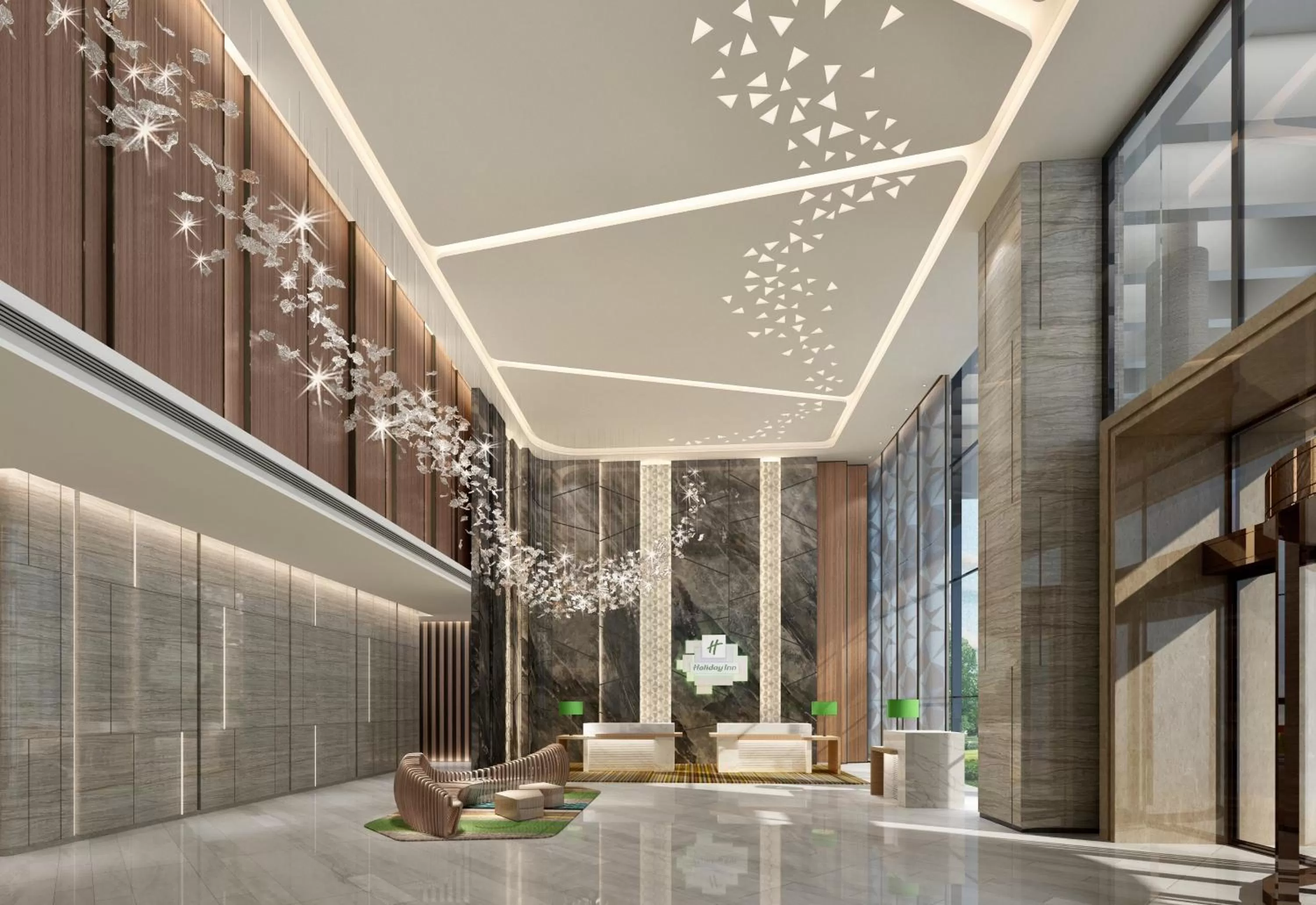 Property building in Holiday Inn Guangzhou South Lake-an lHG Hotel