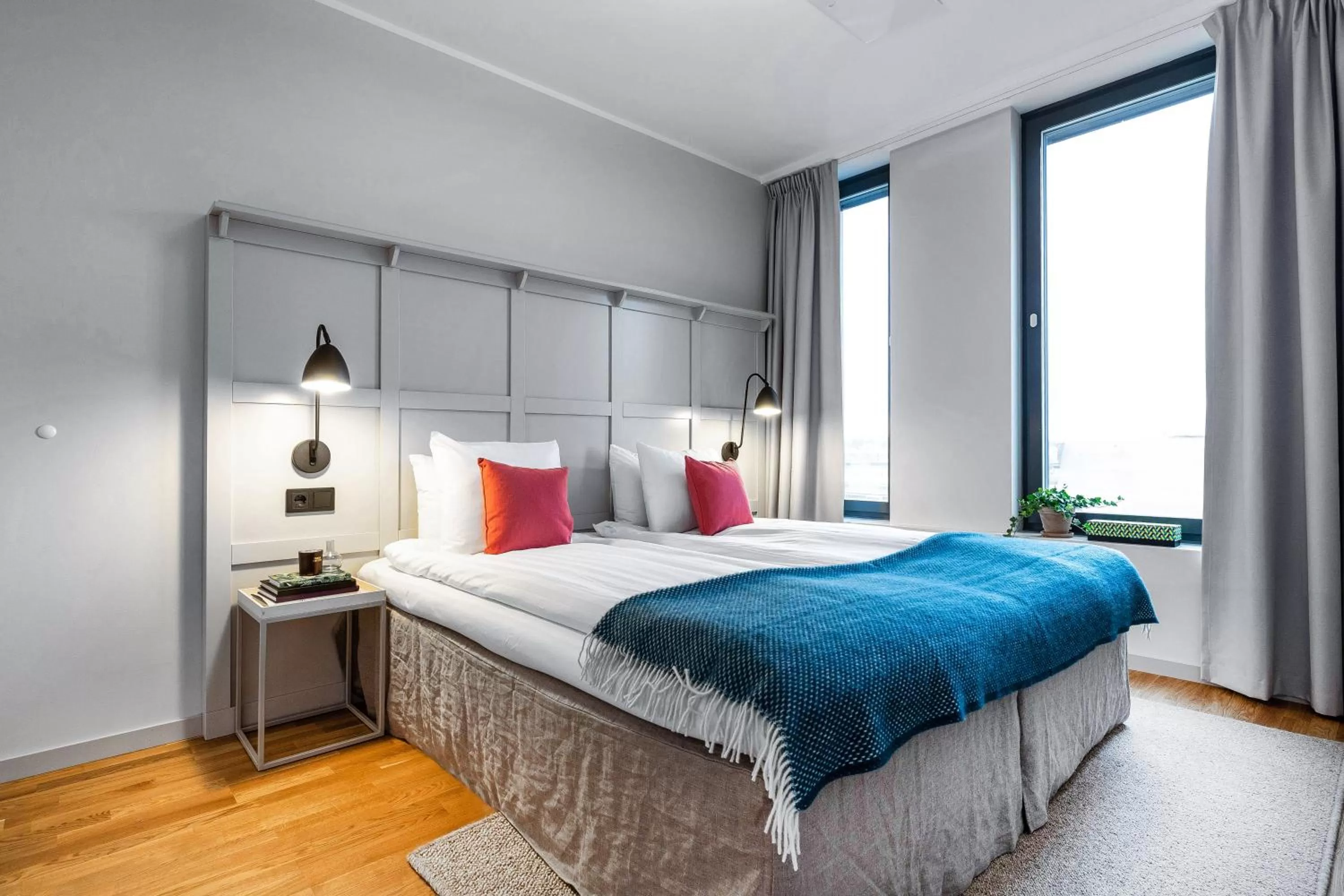 Bed in Biz Apartment Bromma
