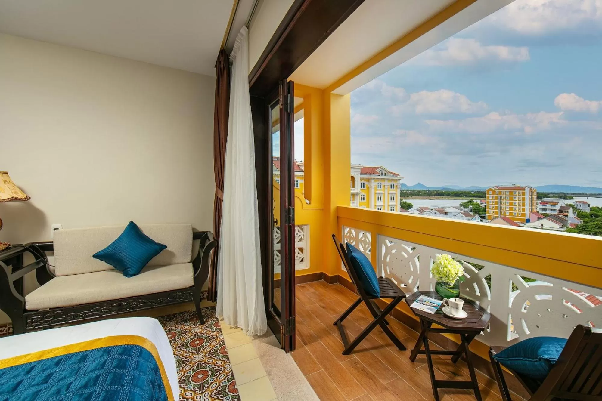 Balcony/Terrace in La Charm Hoi An Hotel & Spa