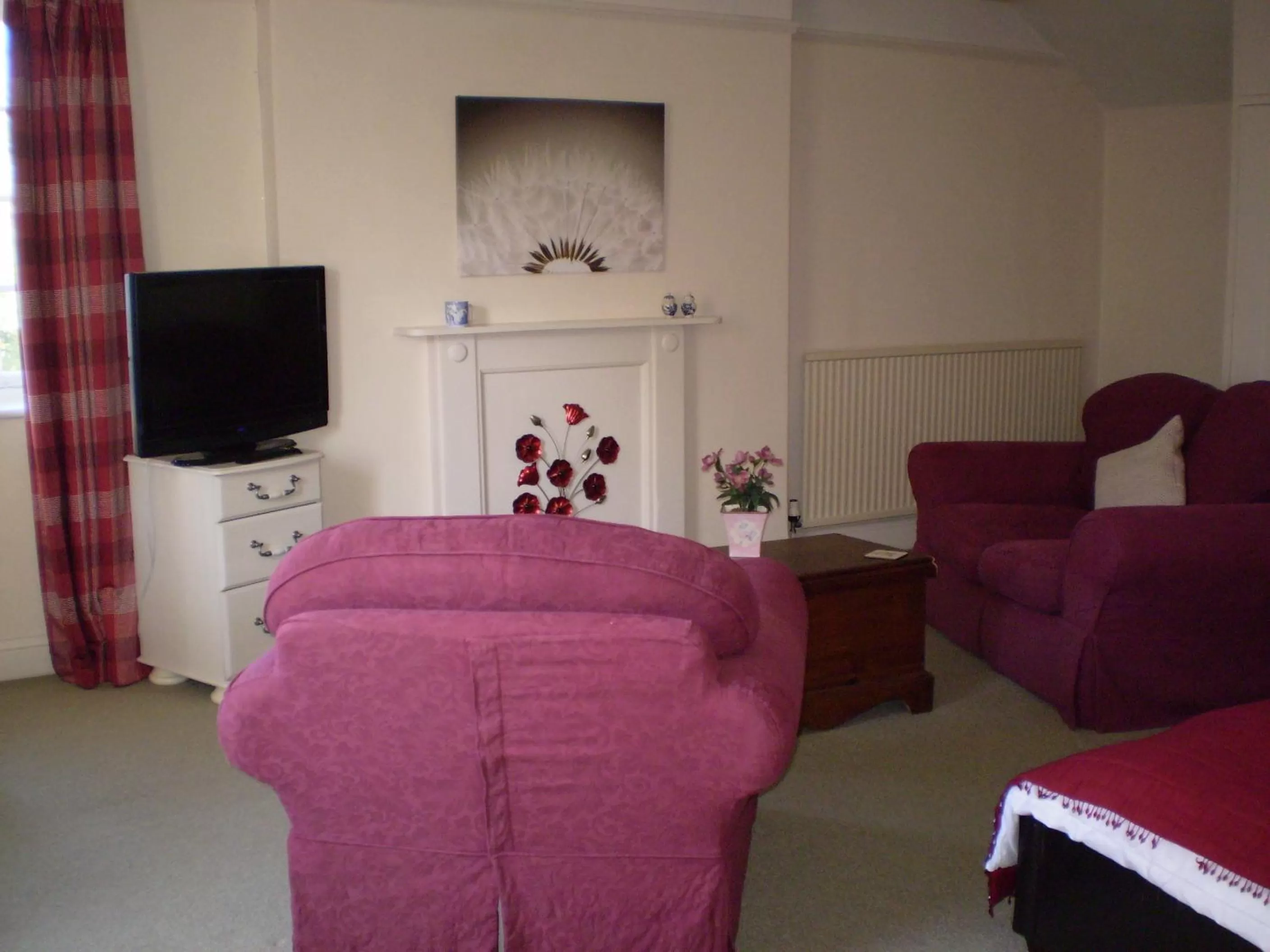 Seating area in Buckley Farmhouse B & B