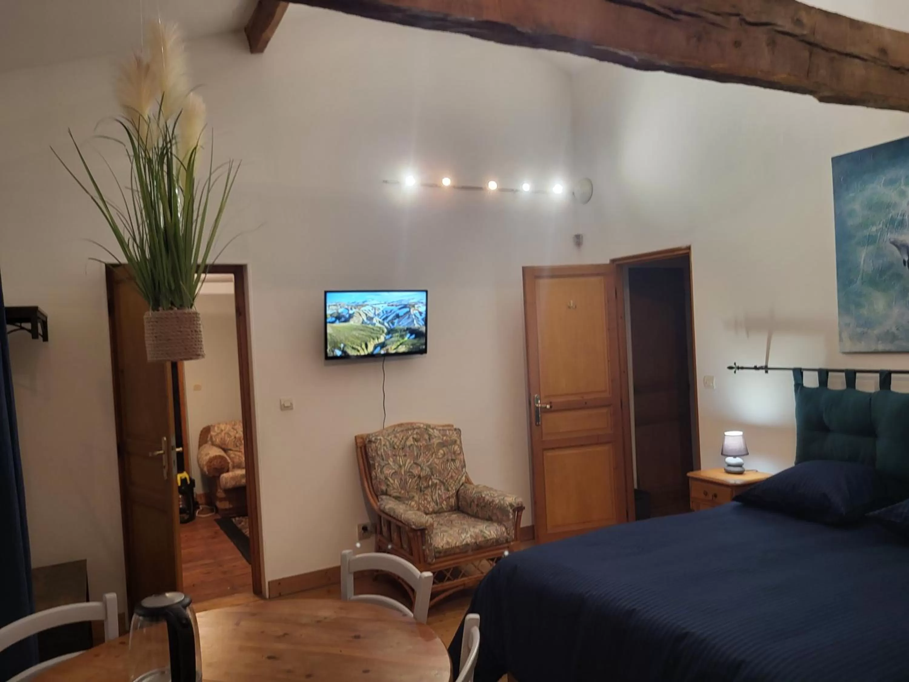 Bedroom, TV/Entertainment Center in Domaine de La Sarrotte