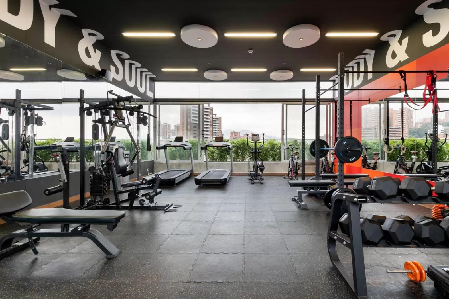 Fitness centre/facilities in Soul Lifestyle Hotel