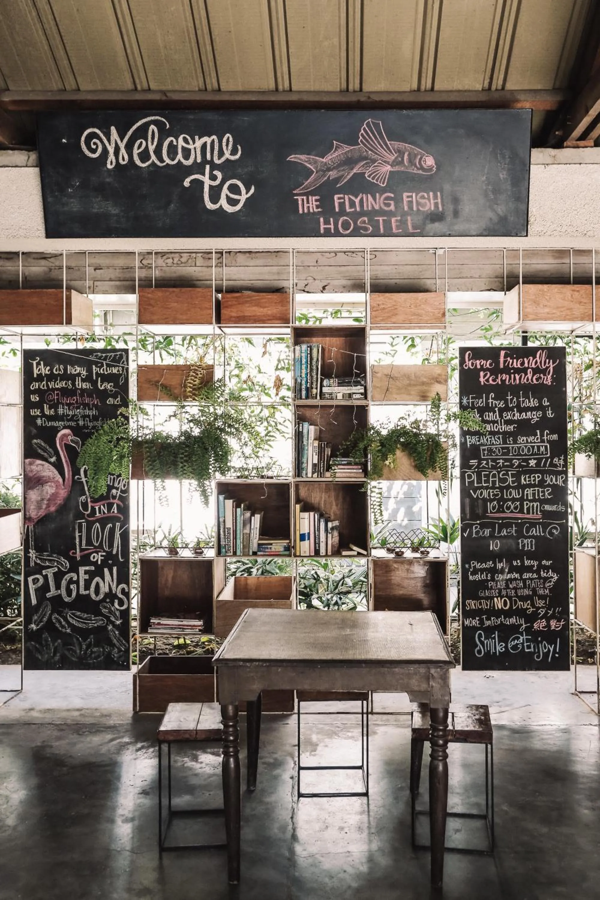 Restaurant/places to eat in The Flying Fish Hostel