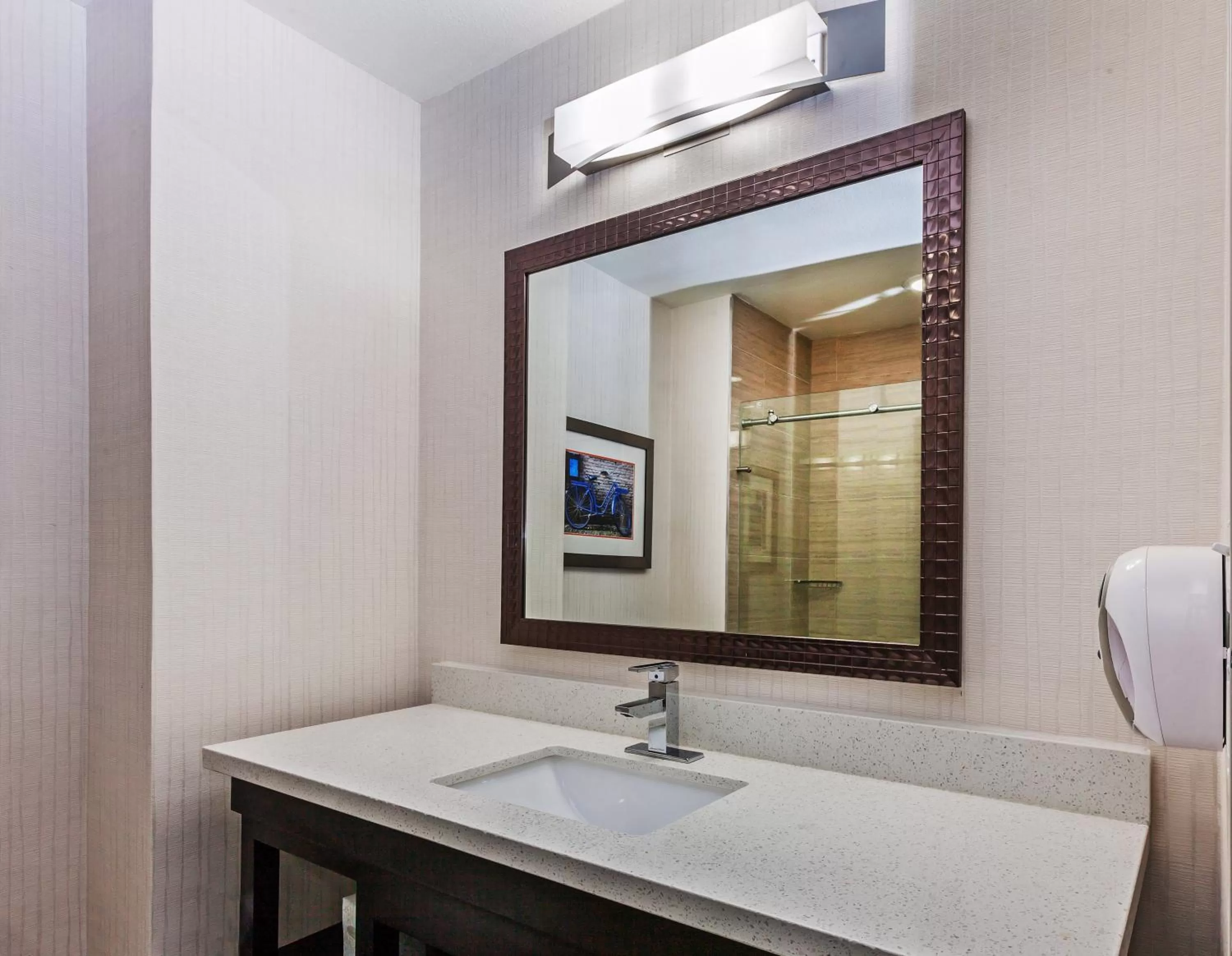 Bathroom in Holiday Inn Express & Suites Houston East by IHG