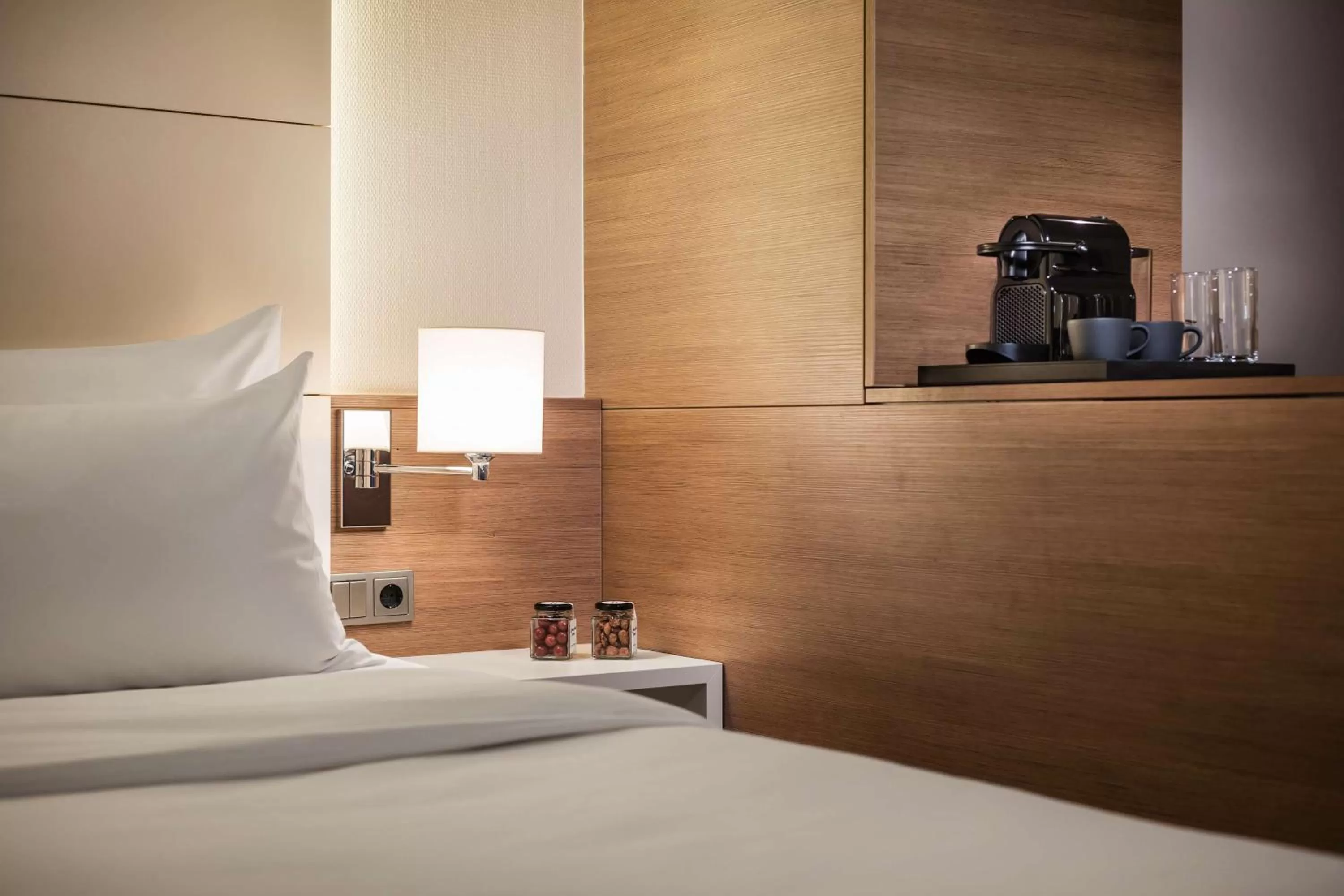Photo of the whole room, Bed in Lindner Hotel Dusseldorf Airport, part of JdV by Hyatt