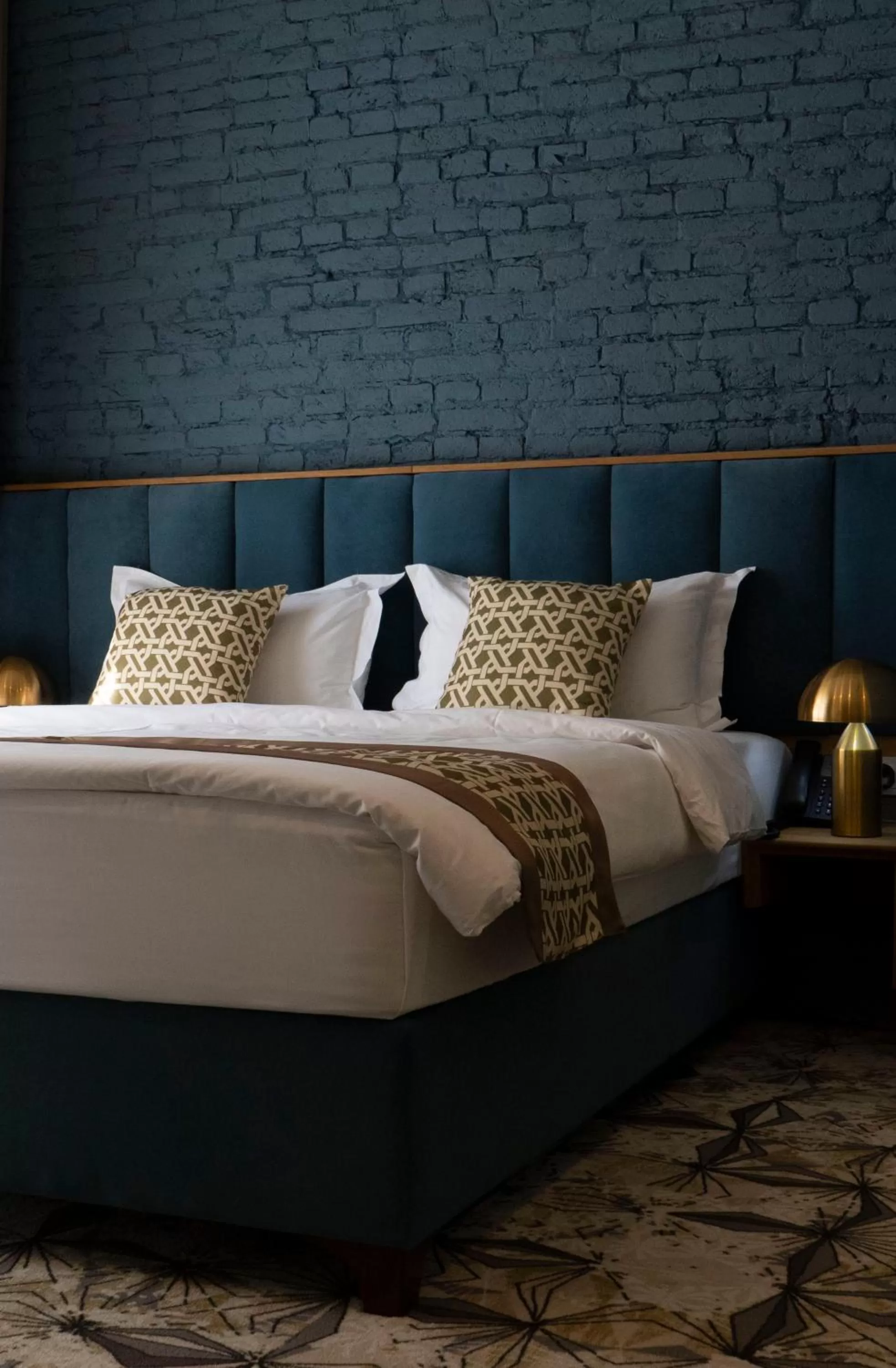 Bed in Grand Opera Hotel