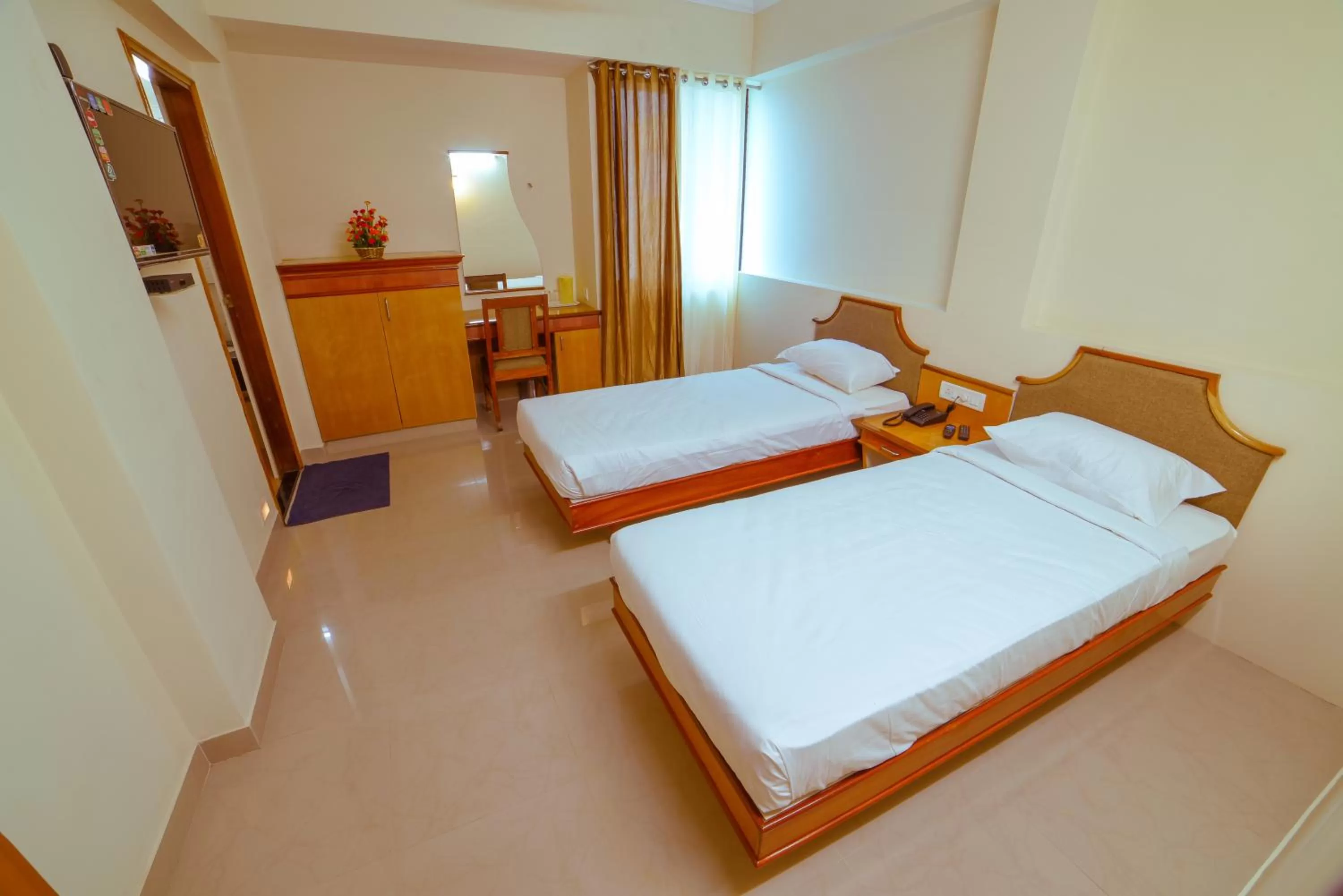 Bed in Pepper Residency