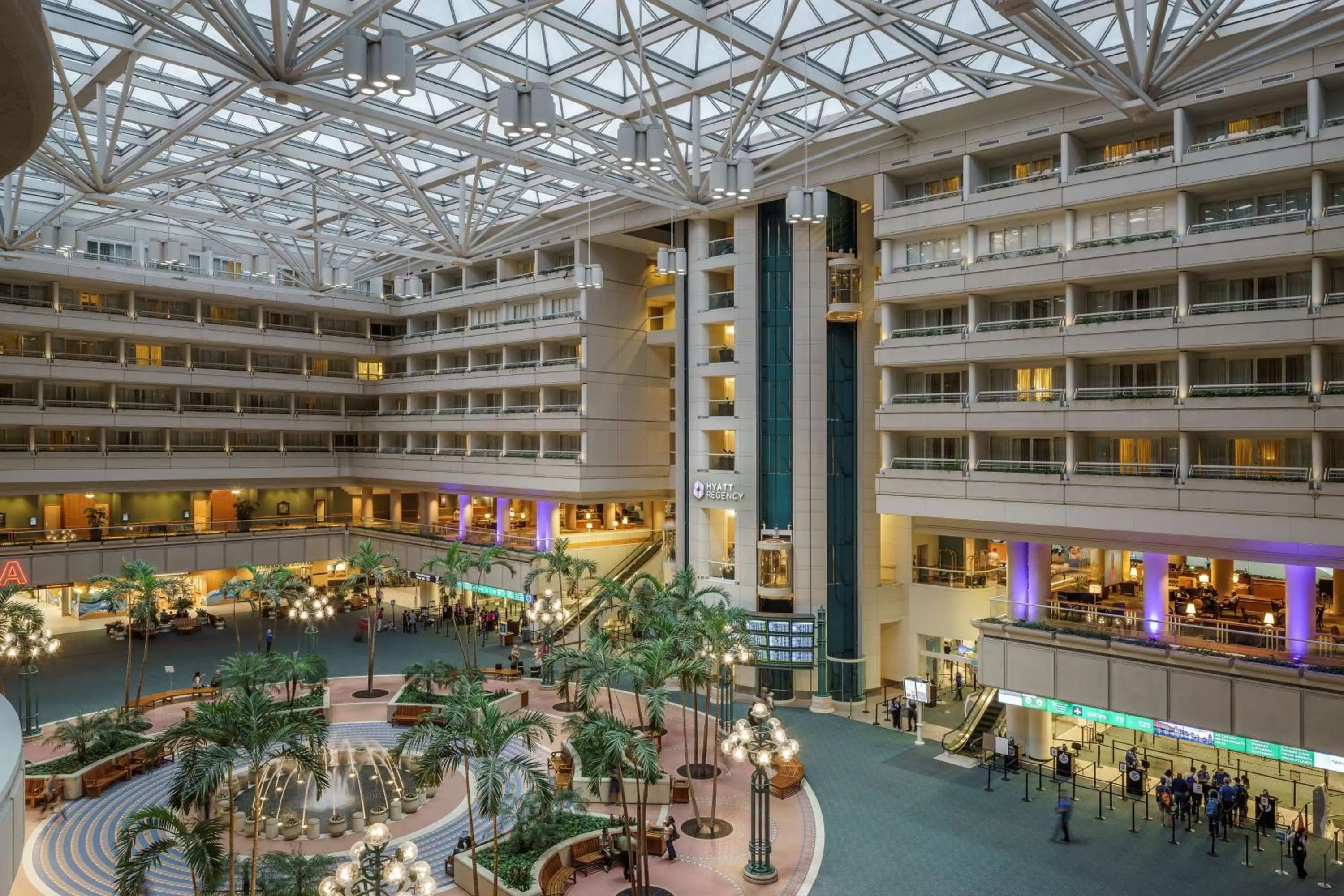 Lobby or reception in Hyatt Regency Orlando International Airport Hotel