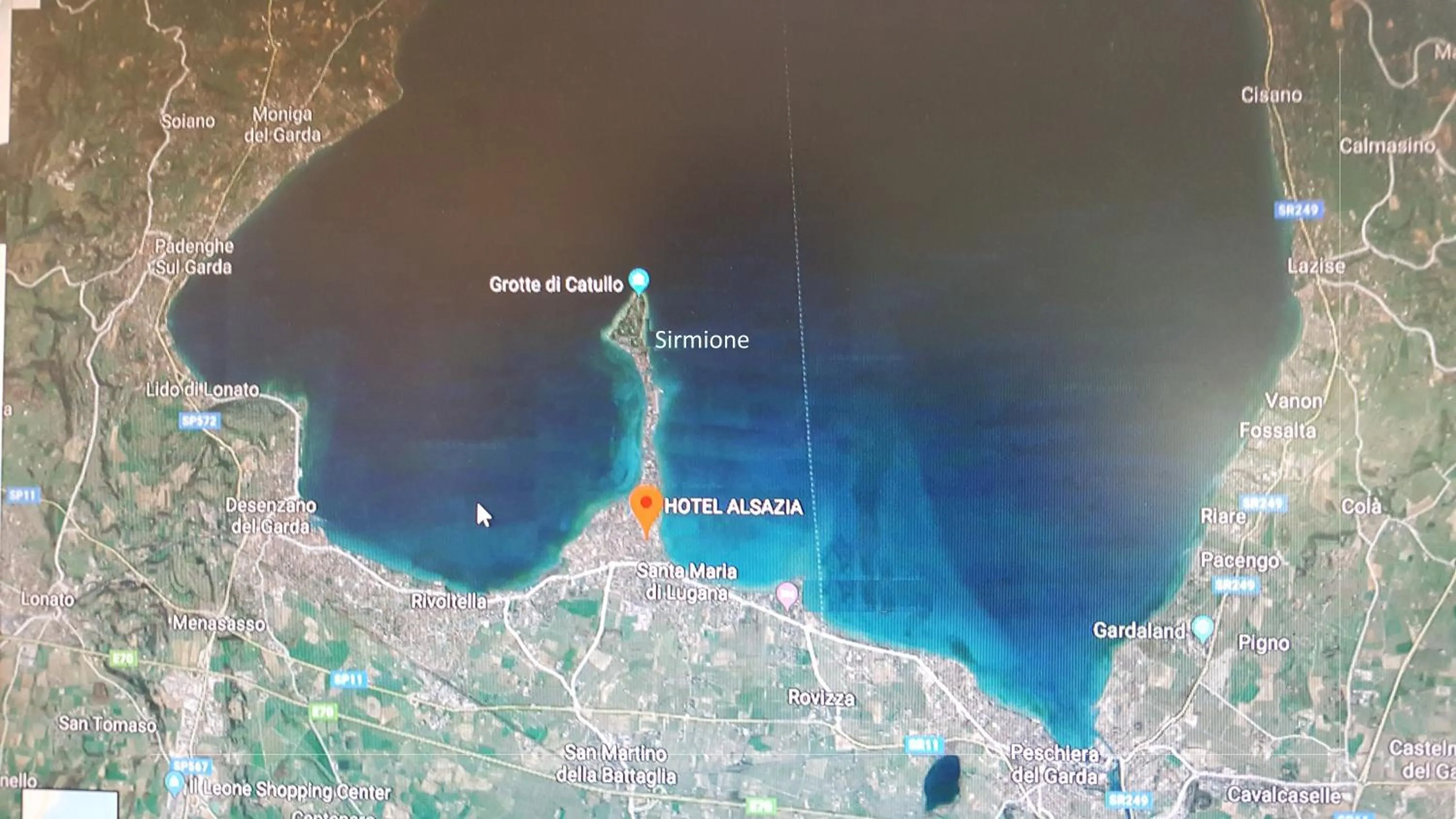 Bird's eye view in Hotel Alsazia