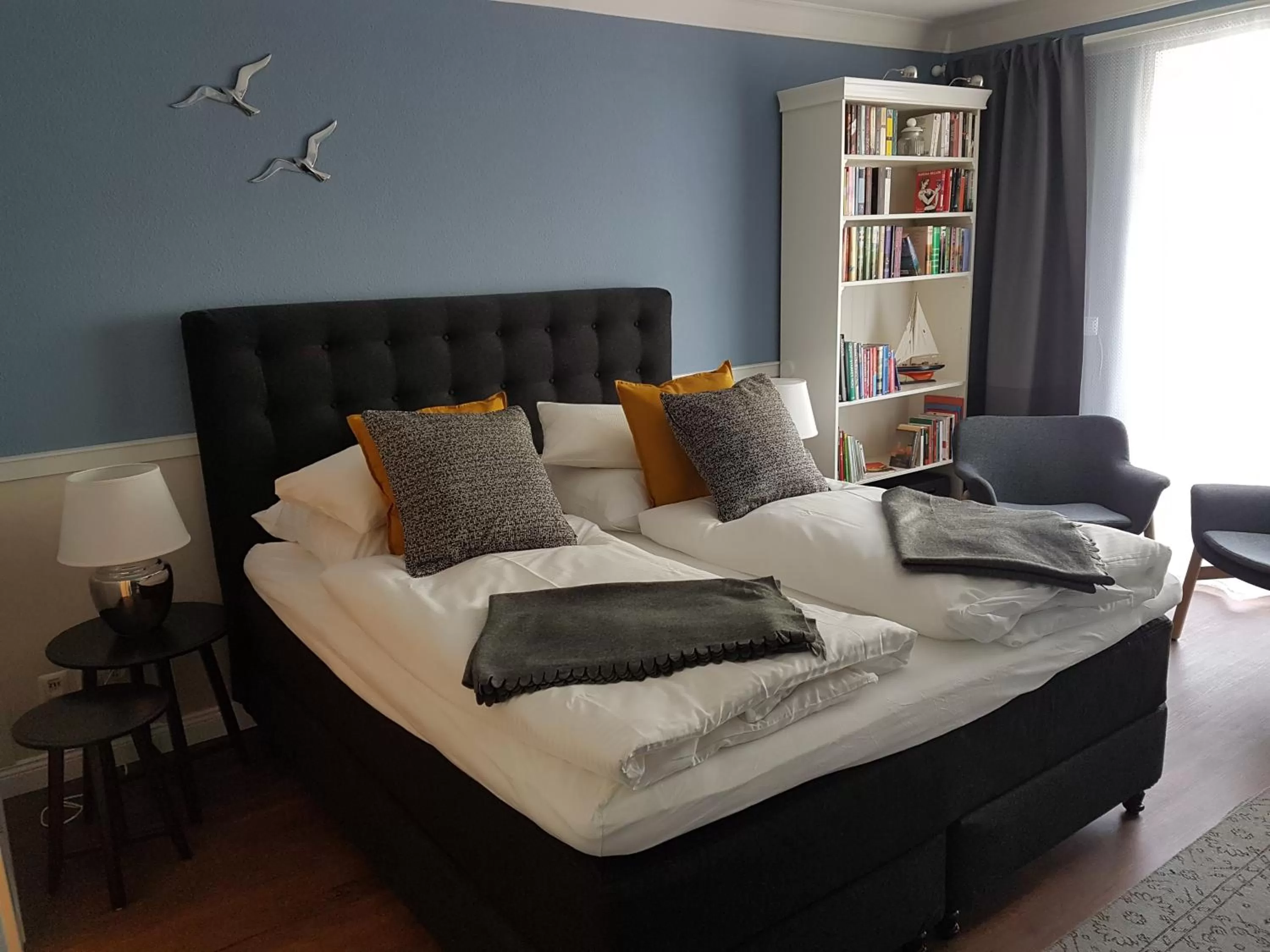 Bed in Hotel Rosenhof