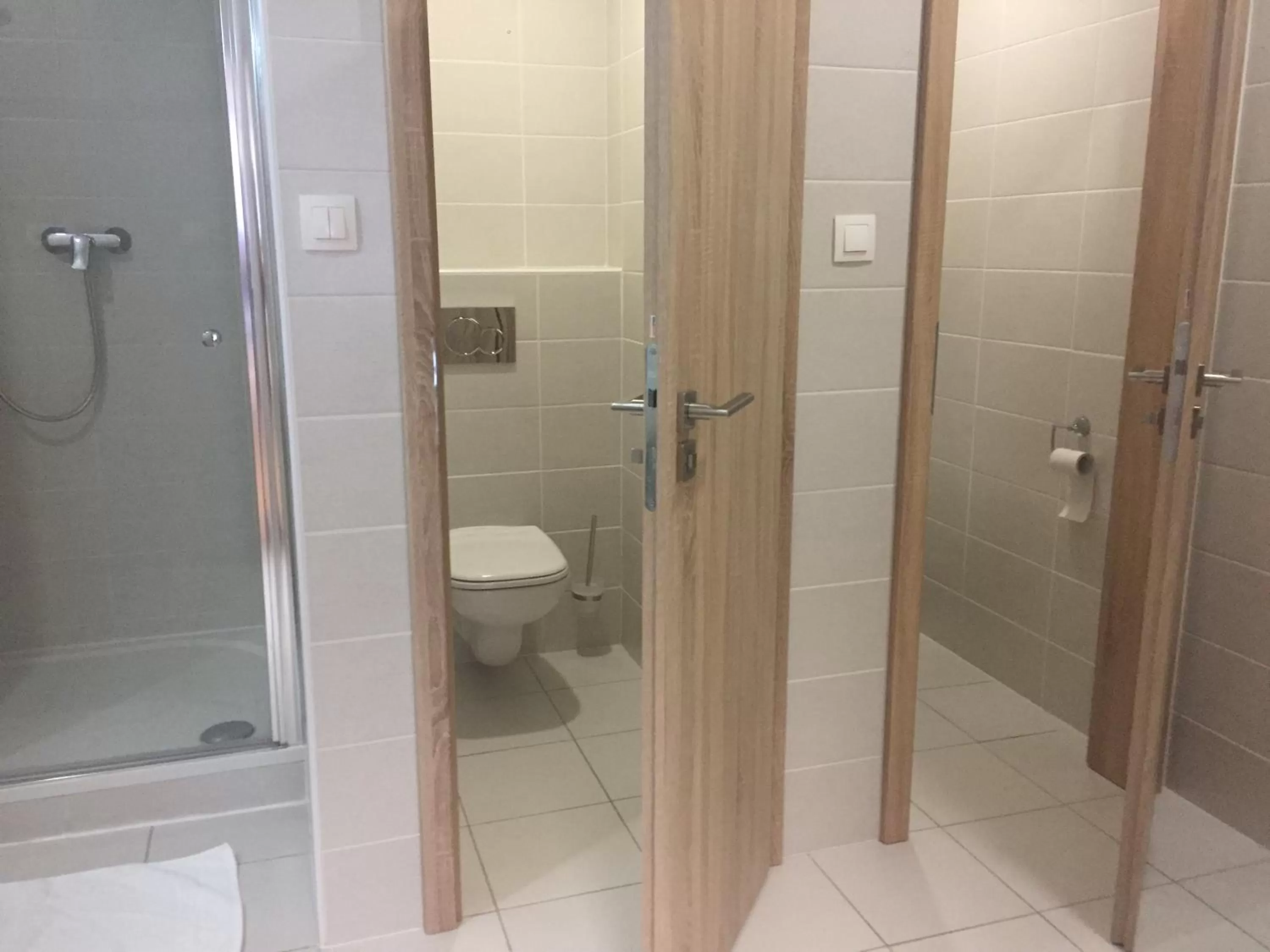 Shower in Hotel Bothe