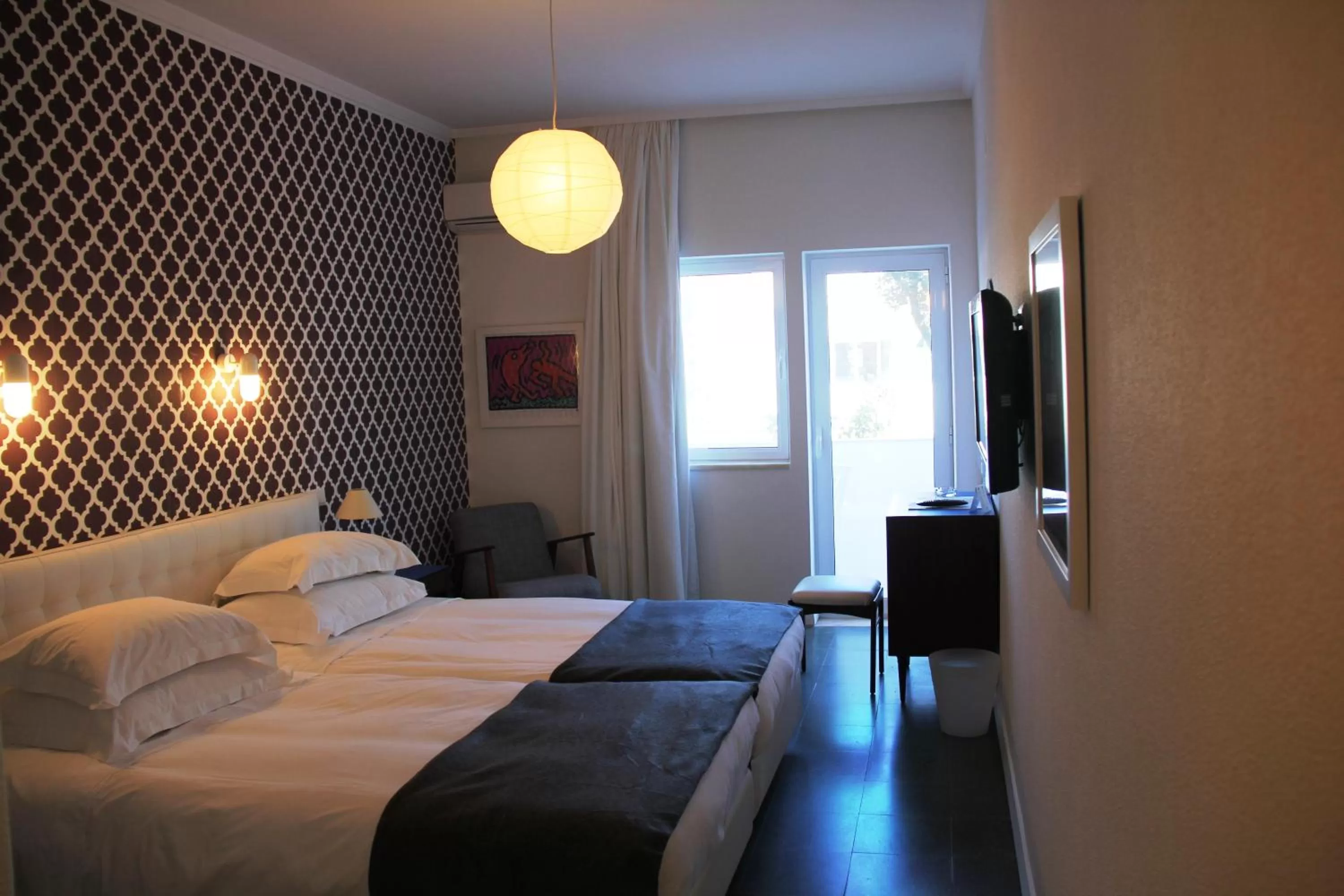 Bed in Hotel Vasco Da Gama