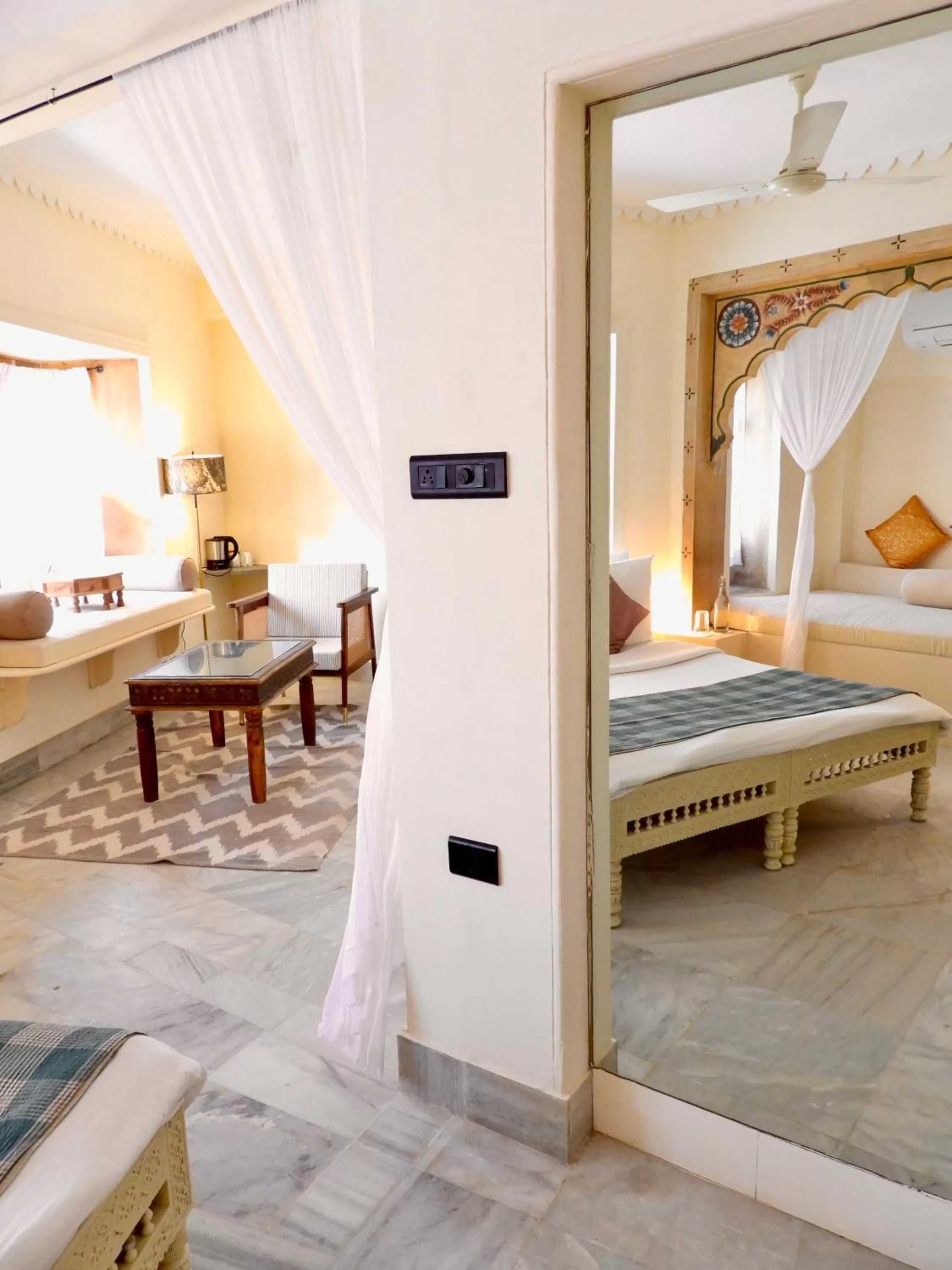 Living room in The Stepwell Hotel