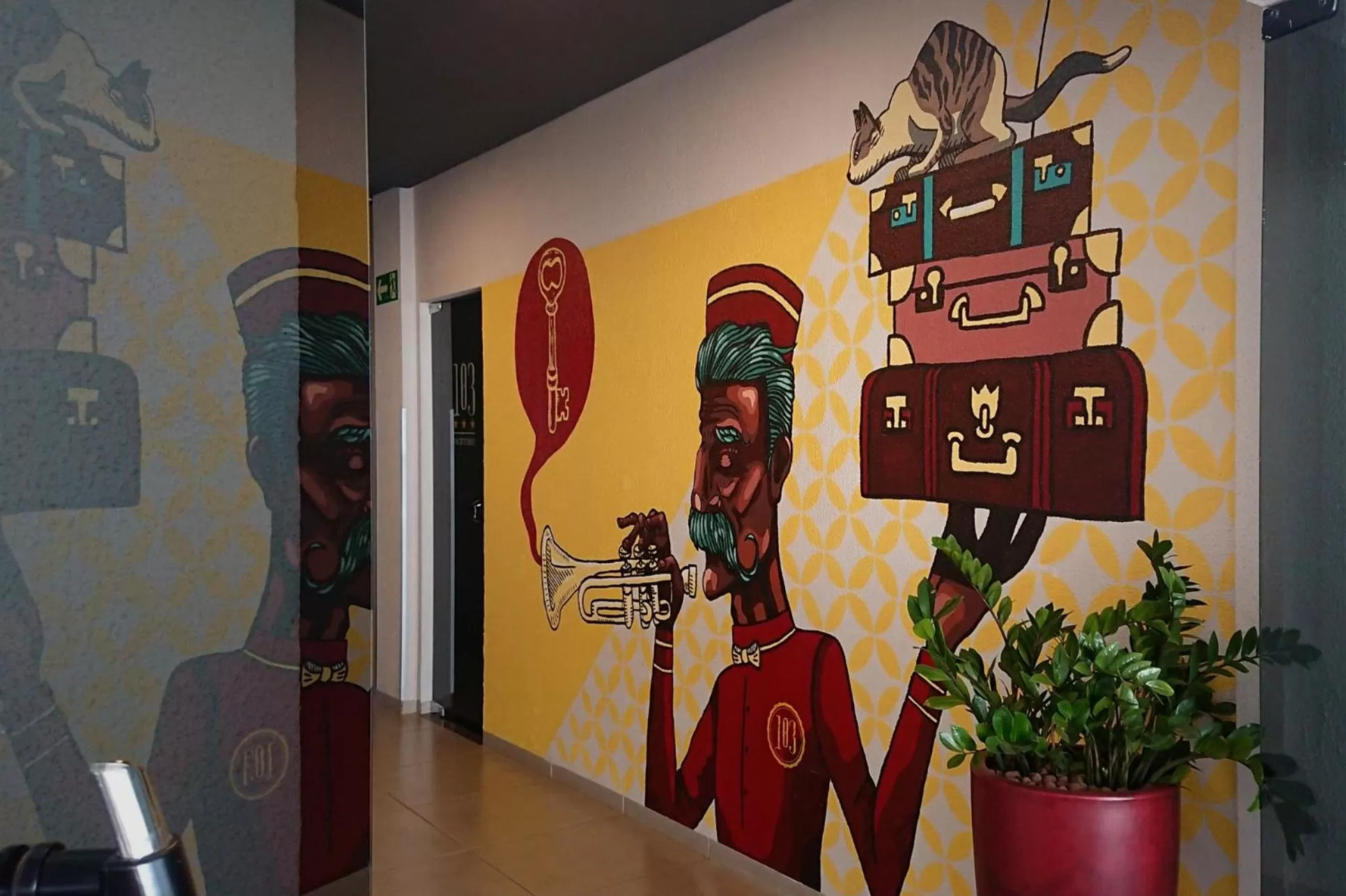 Lobby or reception in 103 Hotel & Flats