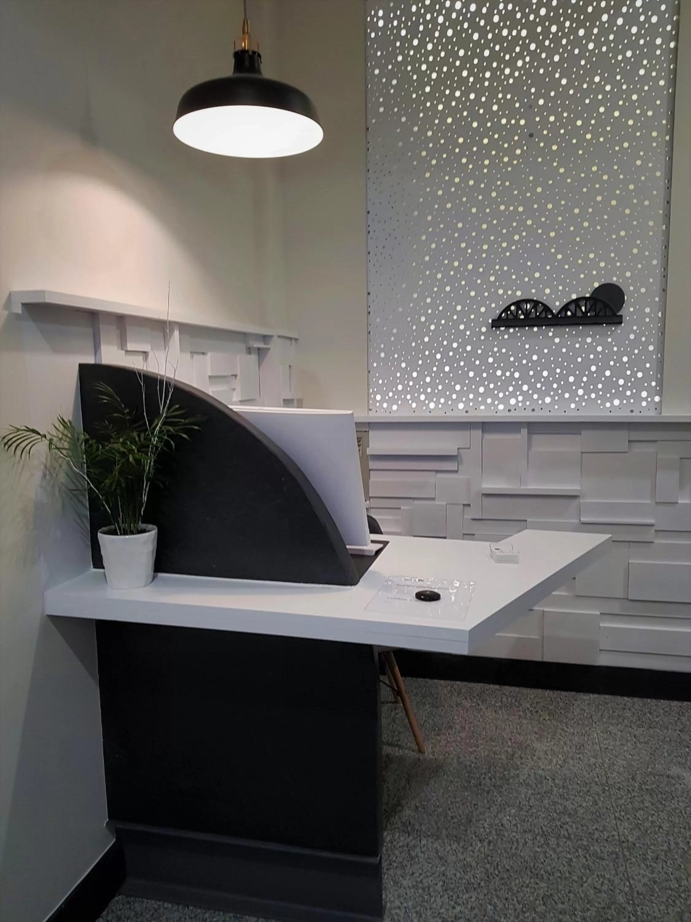 Lobby or reception in Hotel Malecon