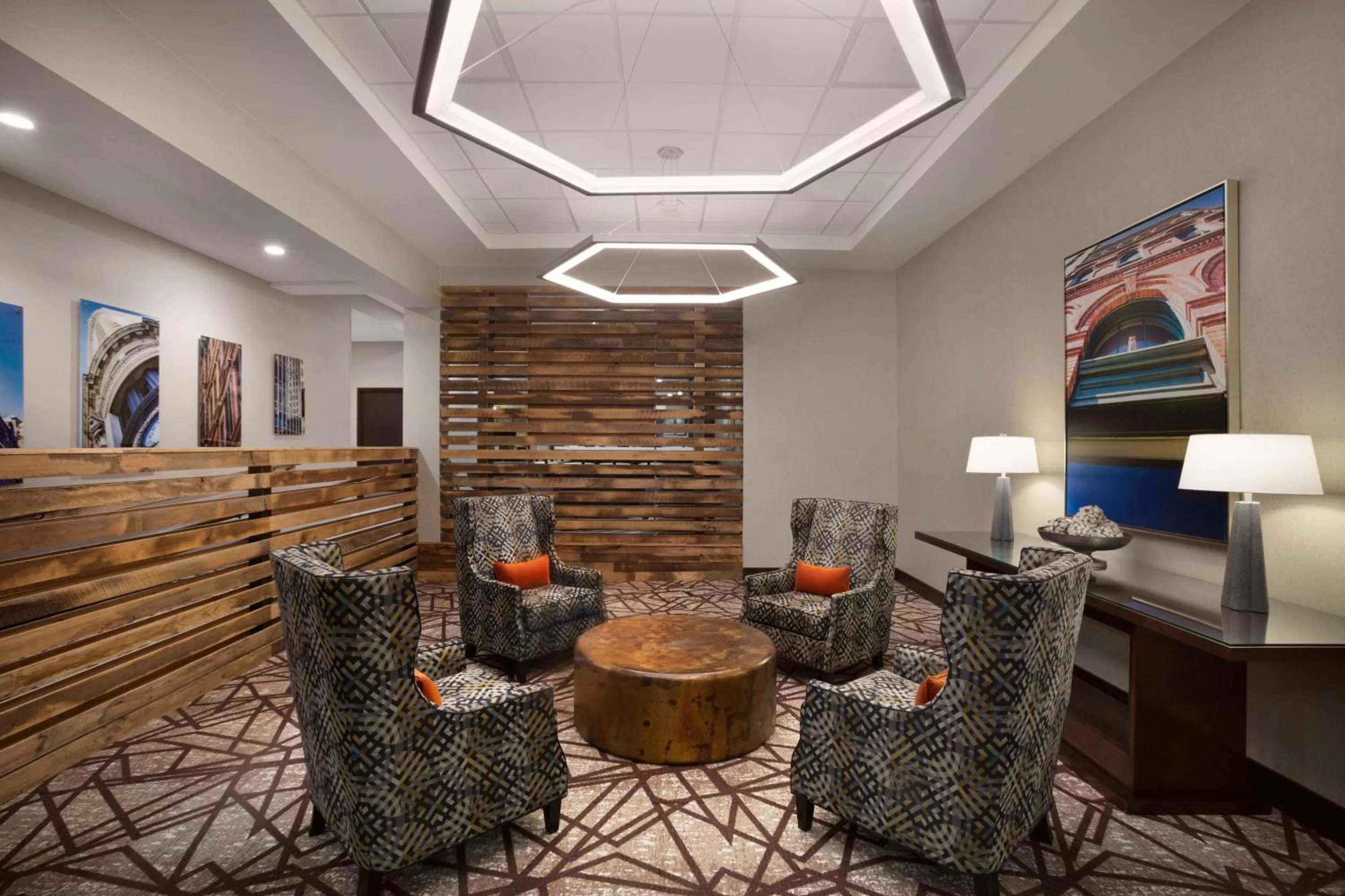Lobby or reception in Hilton Garden Inn Downtown Birmingham