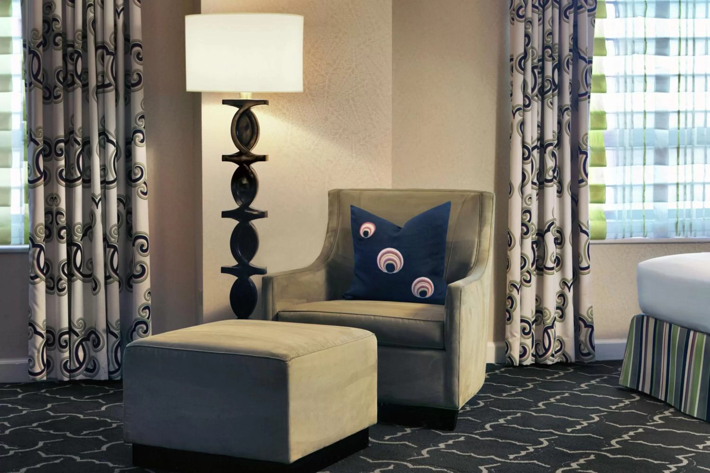 Living room in The Palmer House Hilton