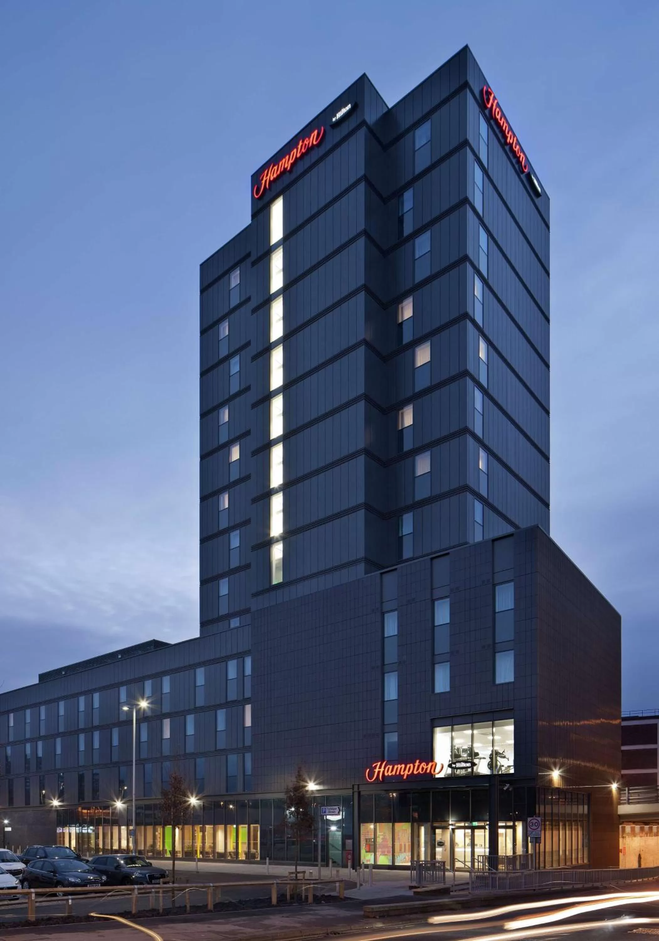 Property building in Hampton By Hilton Leeds City Centre