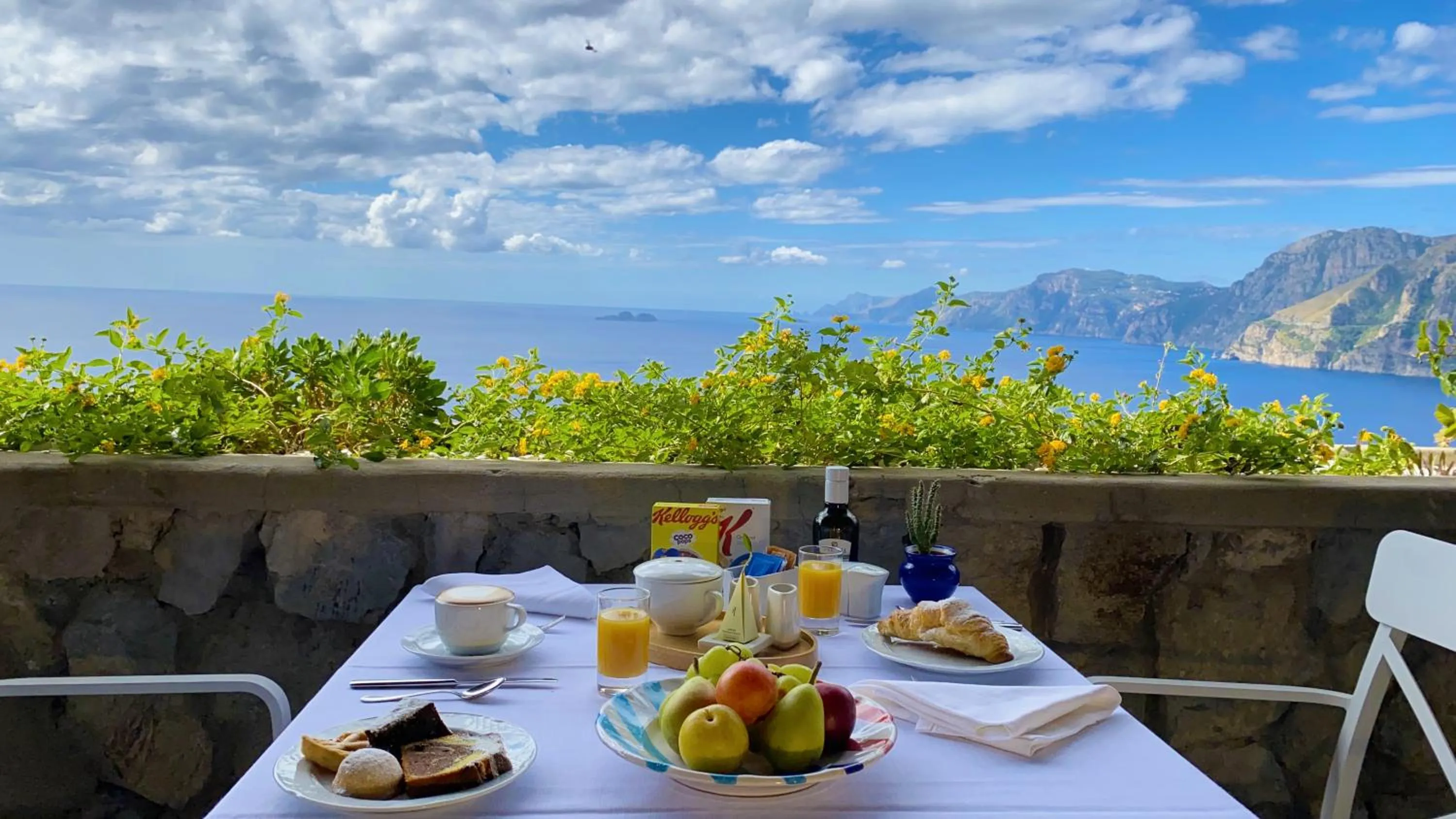 Balcony/Terrace in Grand Hotel Tritone