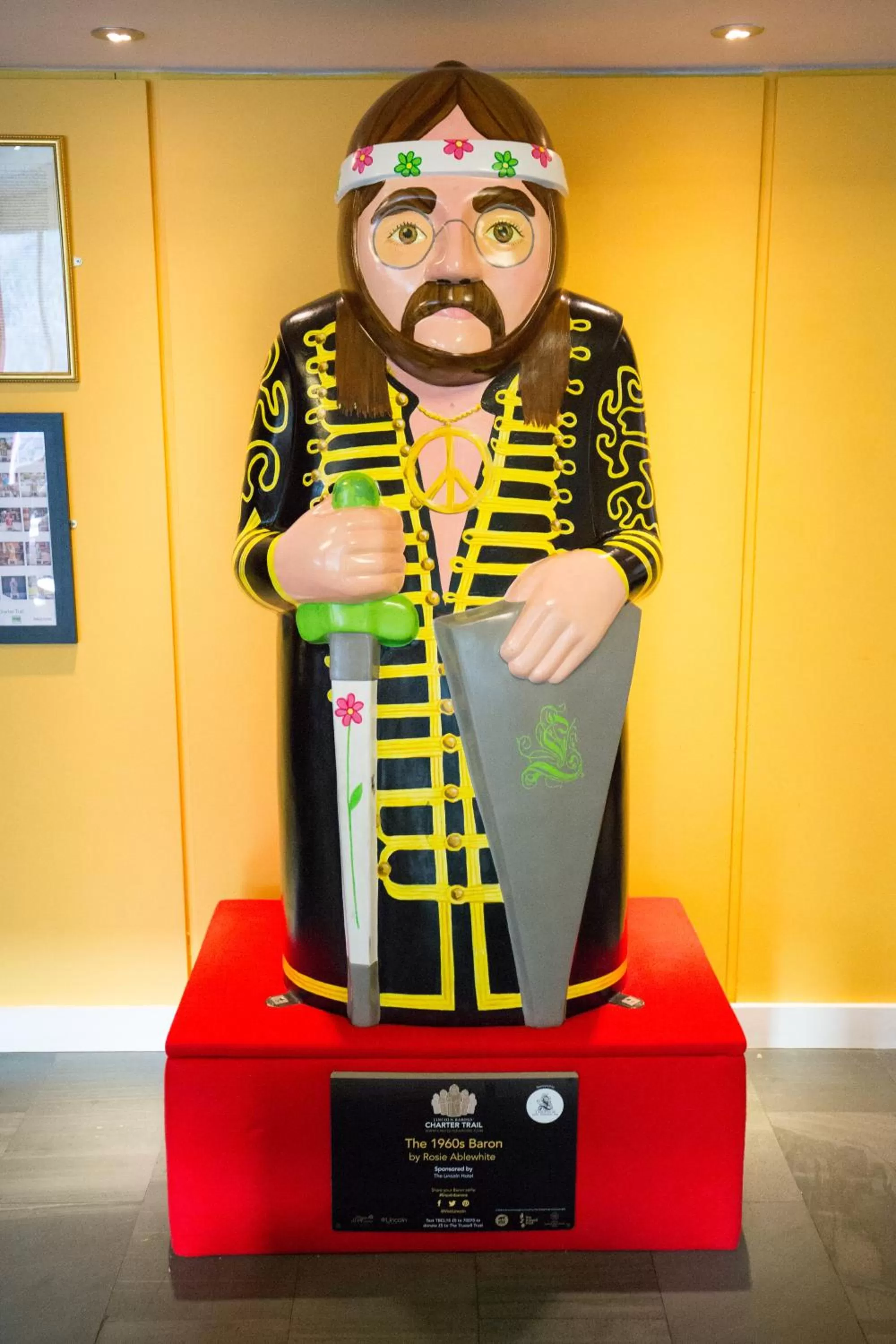 Decorative detail in The Lincoln Hotel