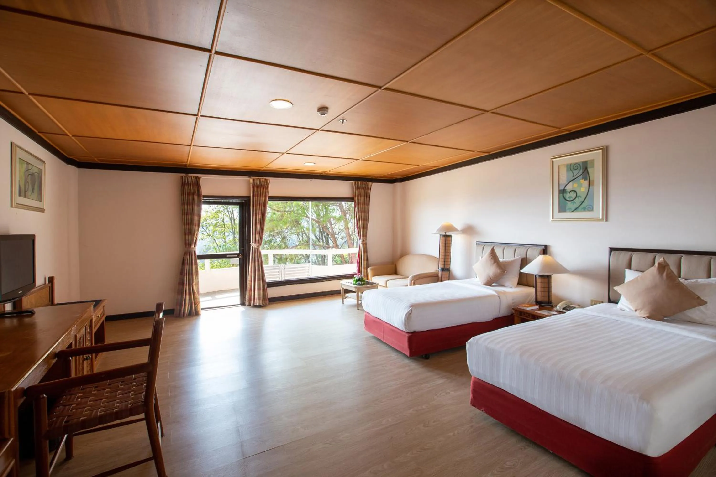 Bed in Imperial Phukaew Hill Resort