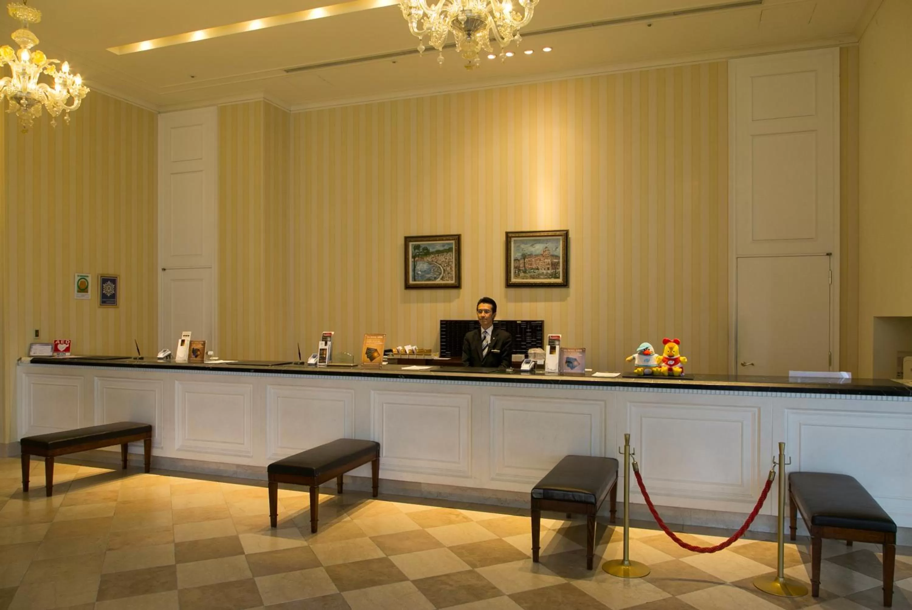 Staff in Hotel Nikko Huis Ten Bosch