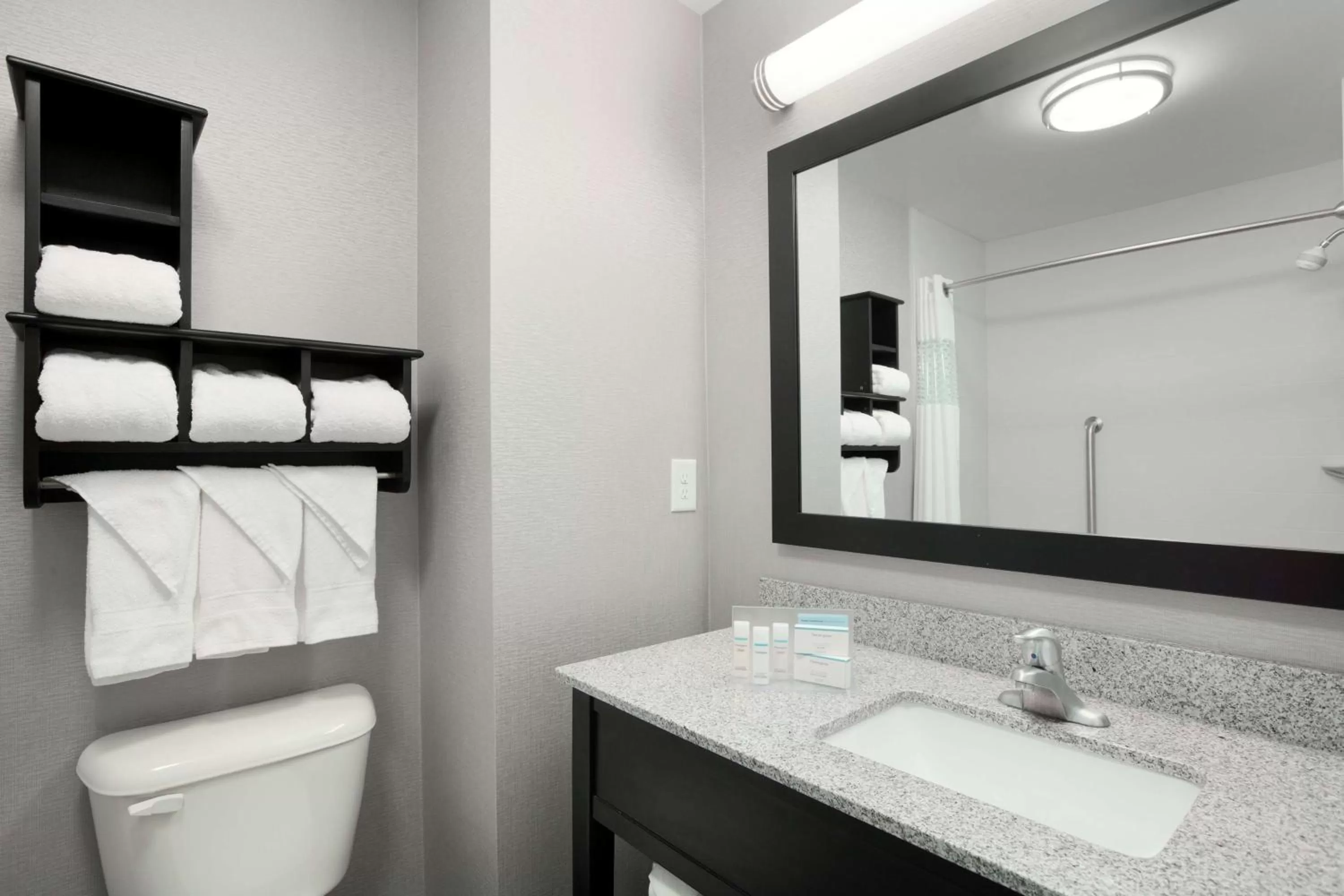 Living room in Hampton Inn and Suites Roanoke Airport/Valley View Mall