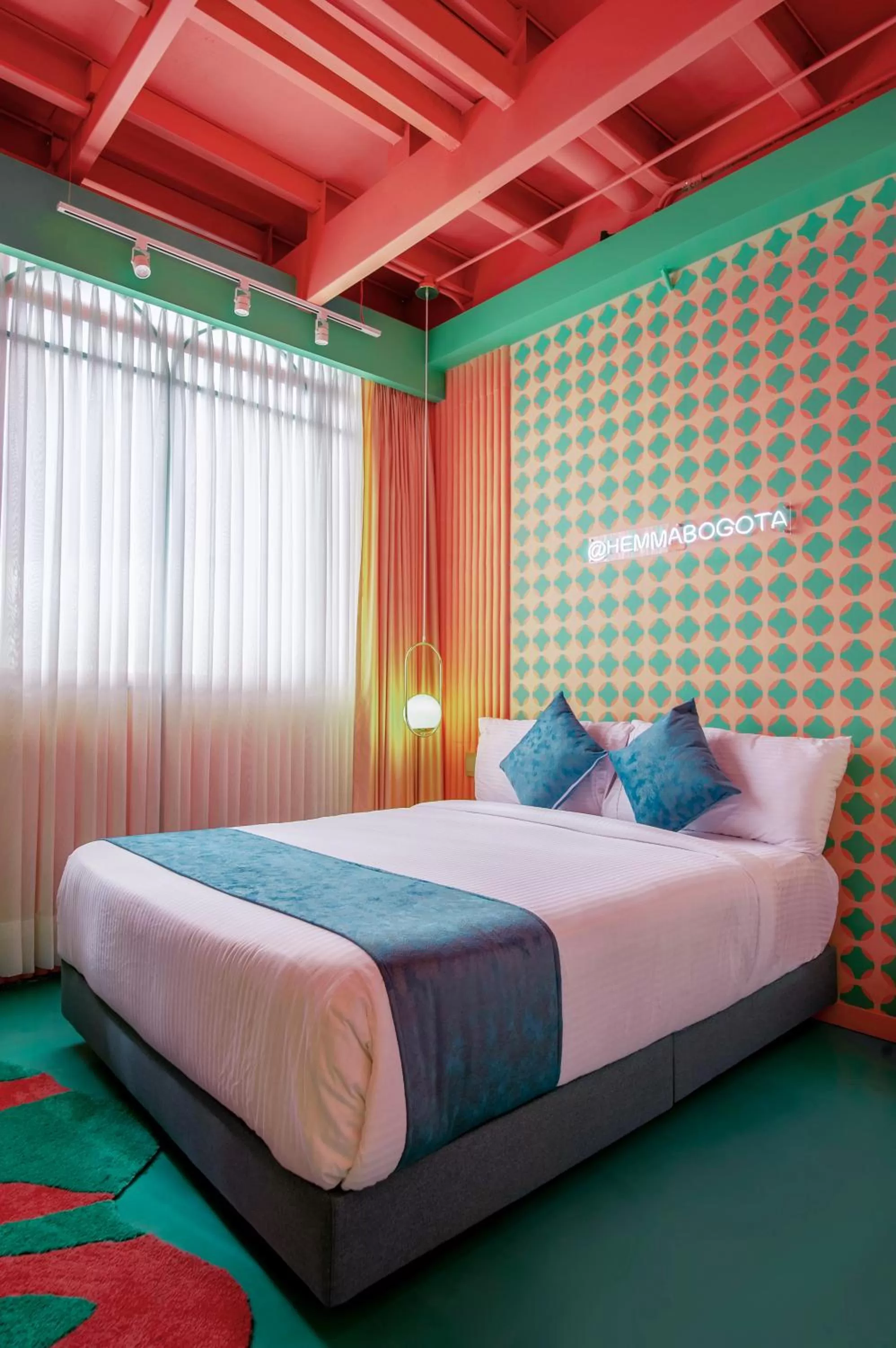 Bed in Hemma Bogotá Country Luxury Suites Hotel