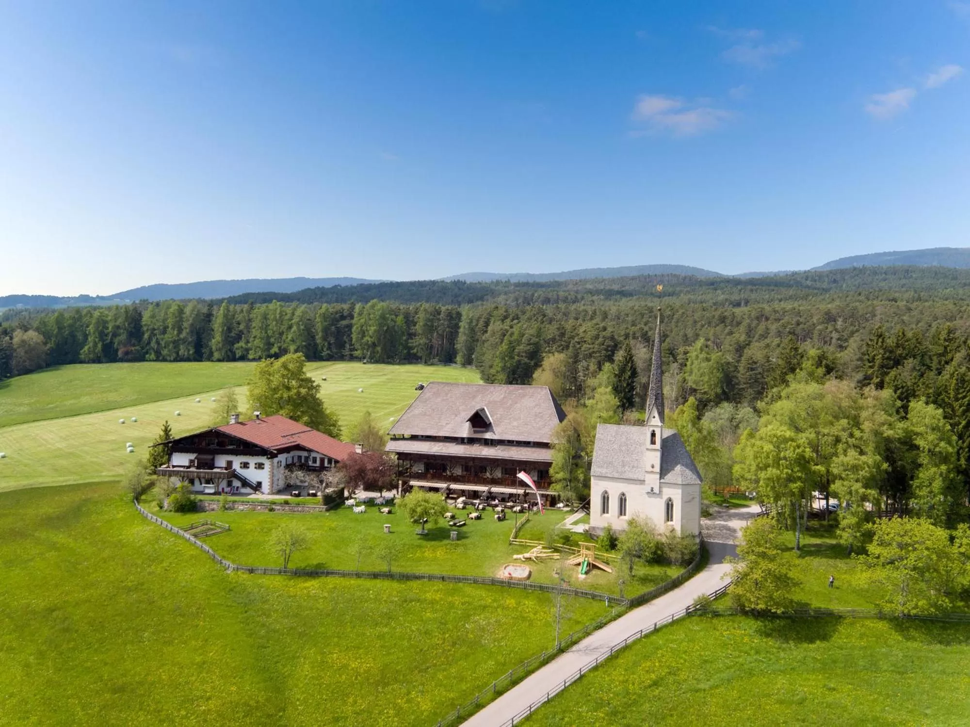 Bird's eye view in Hotel Ansitz Kematen ***S