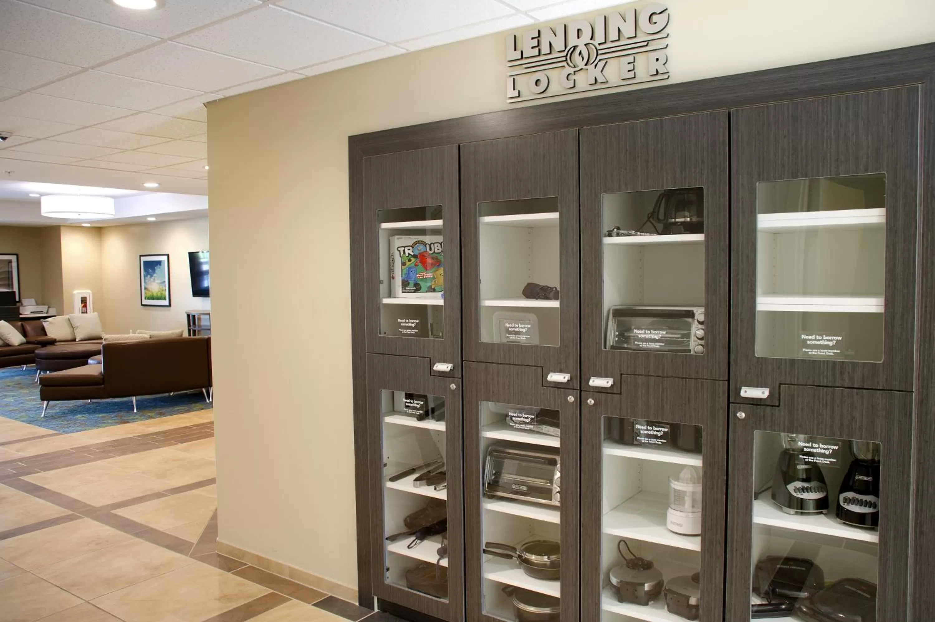 Lobby or reception in Candlewood Suites - Lancaster West by IHG