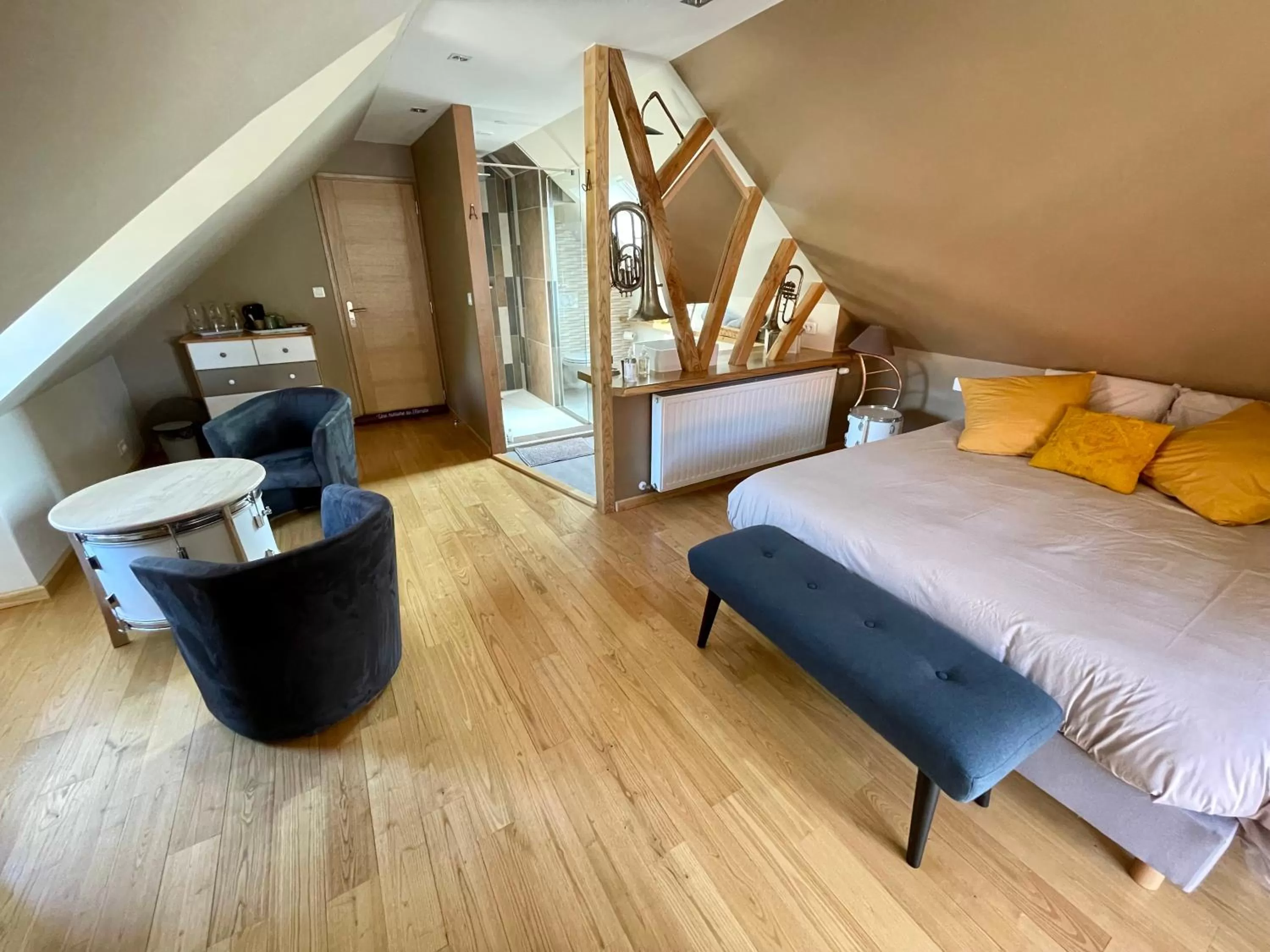 Photo of the whole room, Bed in La Mésangeraie Gîte Chambres d'hôtes