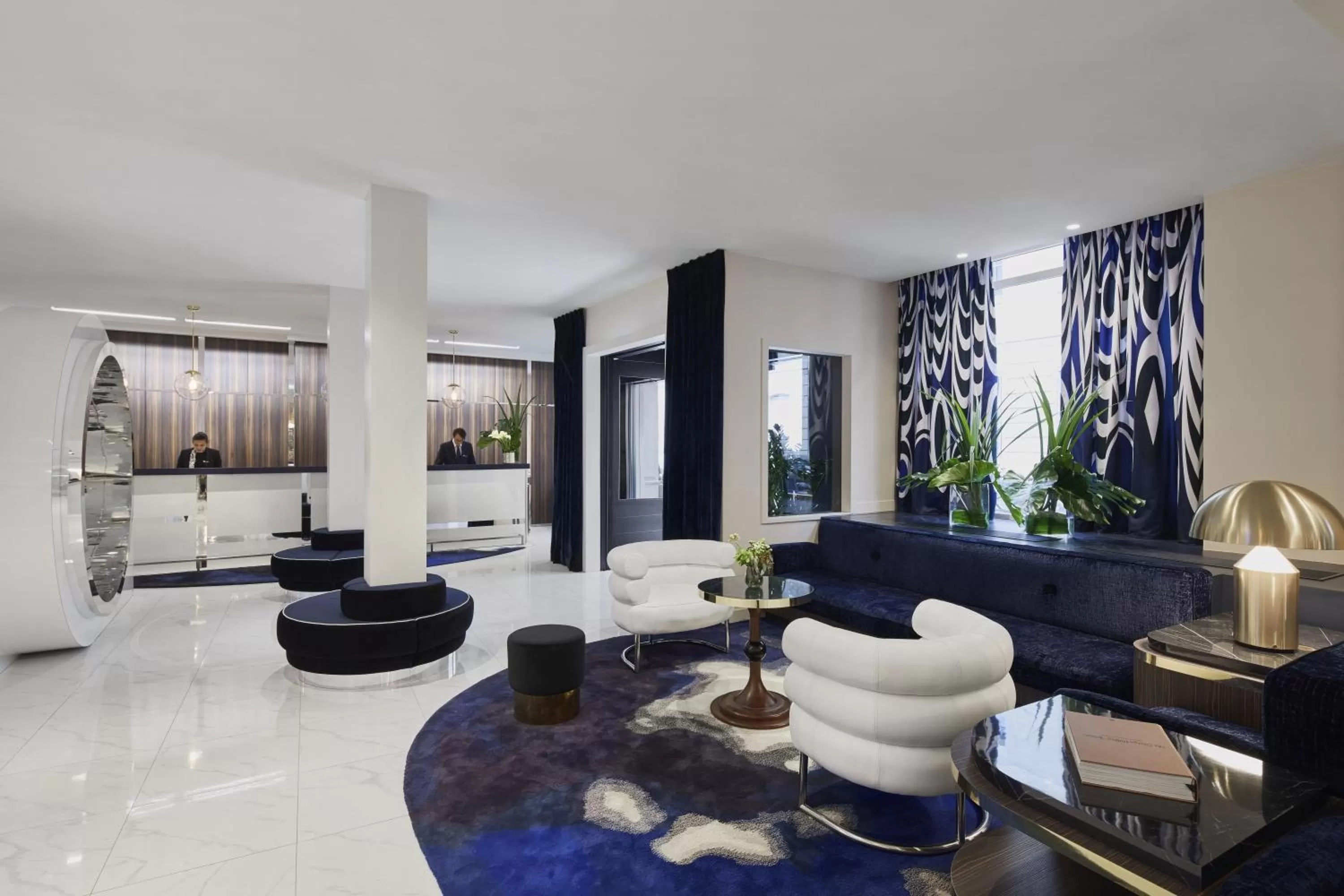 Lobby or reception in Hôtel Bel Ami