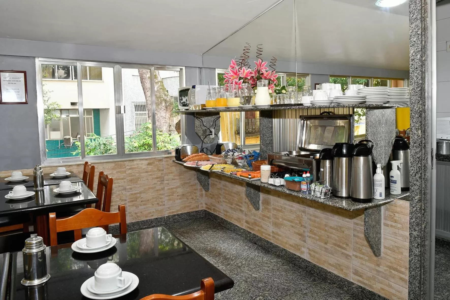 Breakfast in Hotel Rio Claro