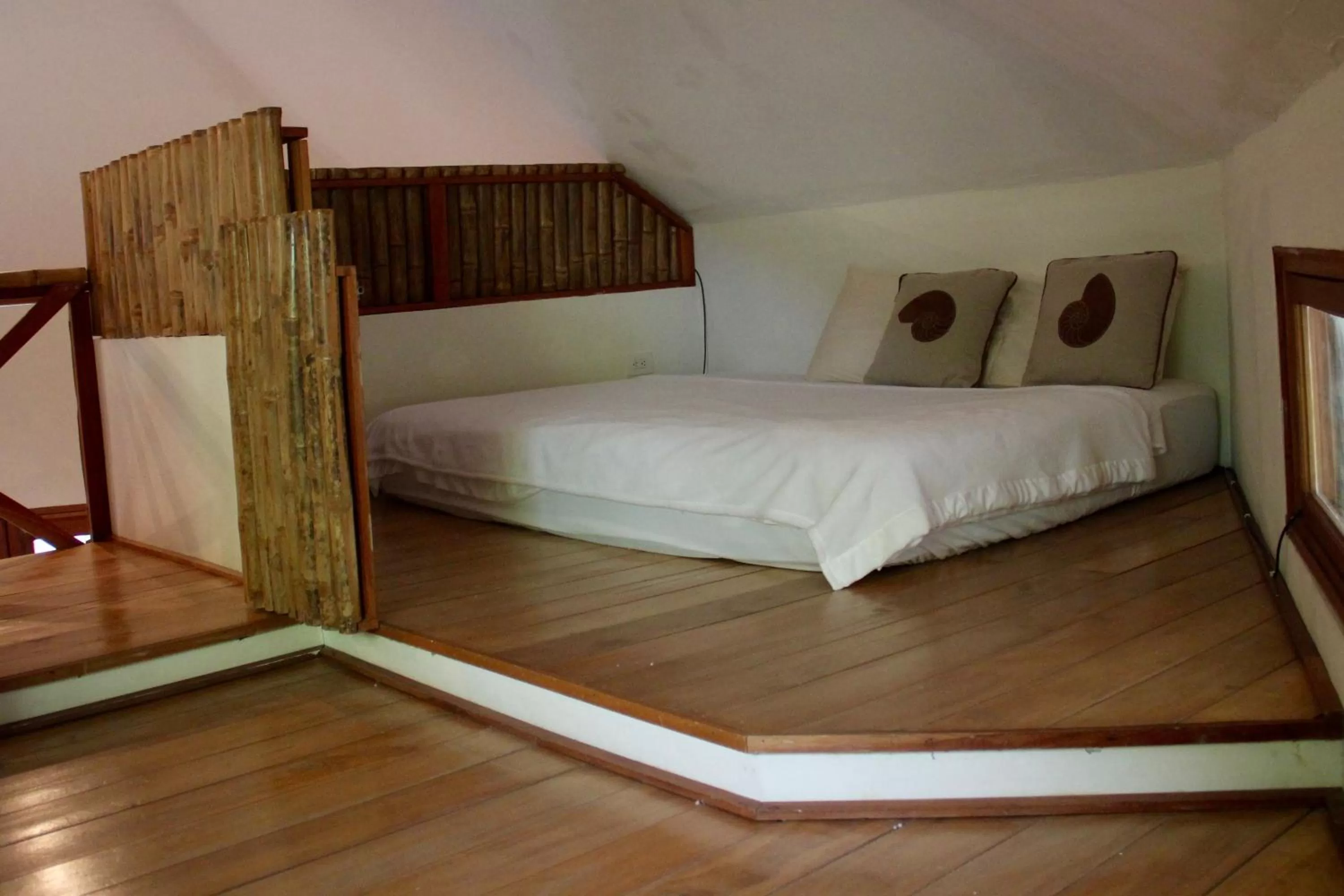 Bed in Cabañas La Casa de Pucha