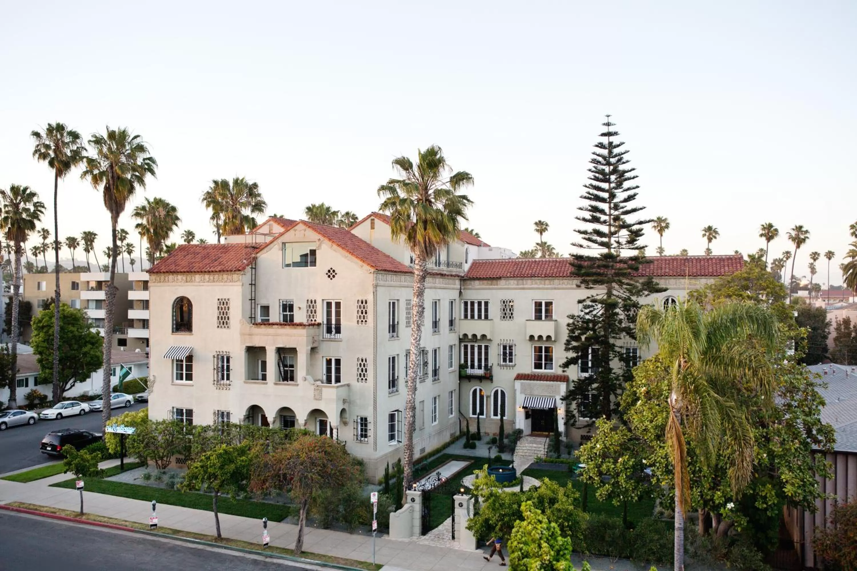 Bird's eye view in Palihouse Santa Monica