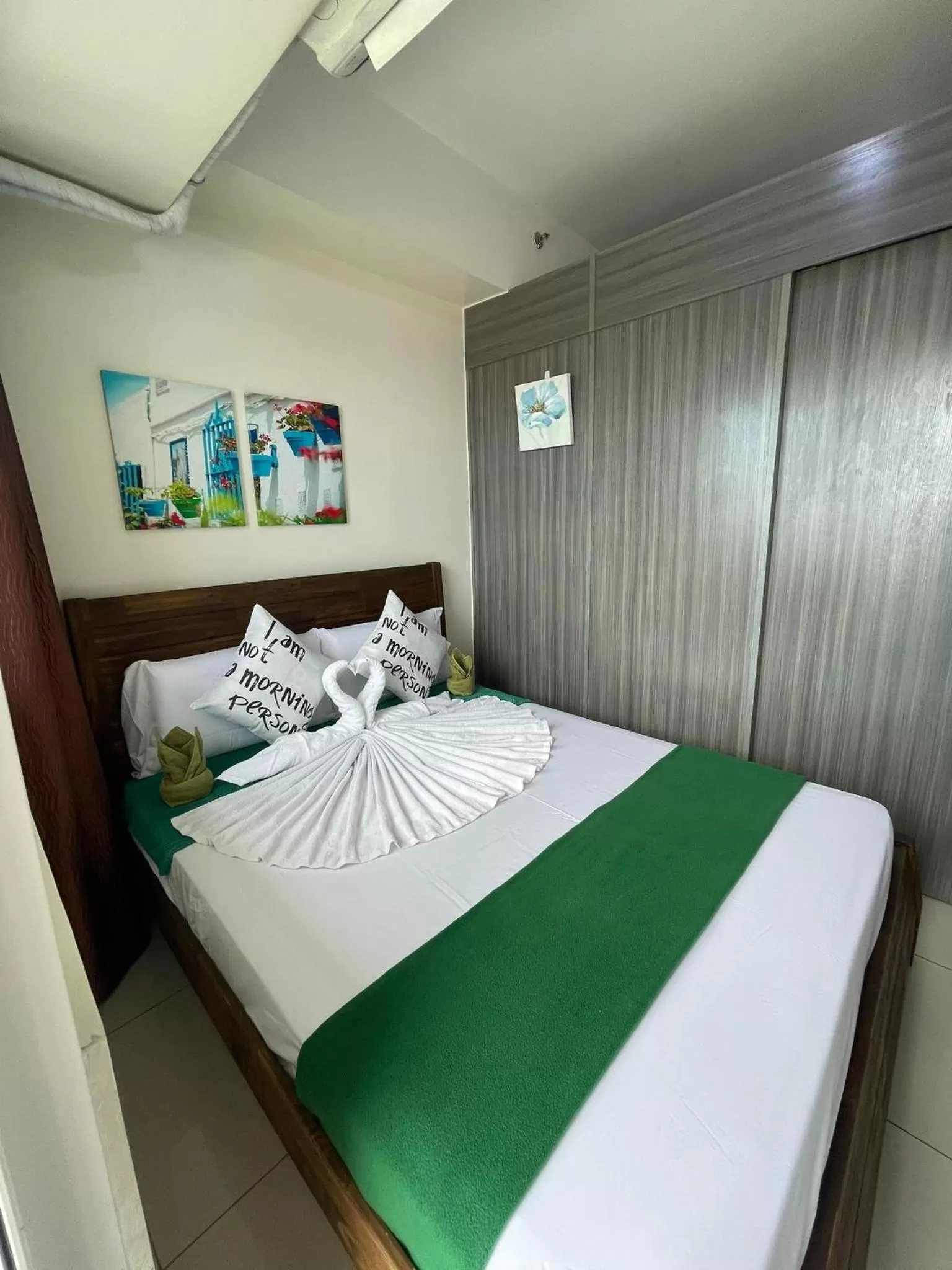 Bed in Green Residences Staycation by PBYY